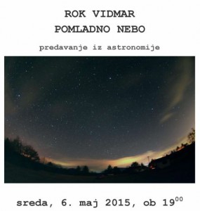 866 1 285x300 - Rok Vidmar: Pomladno nebo - predavanje iz astronomije