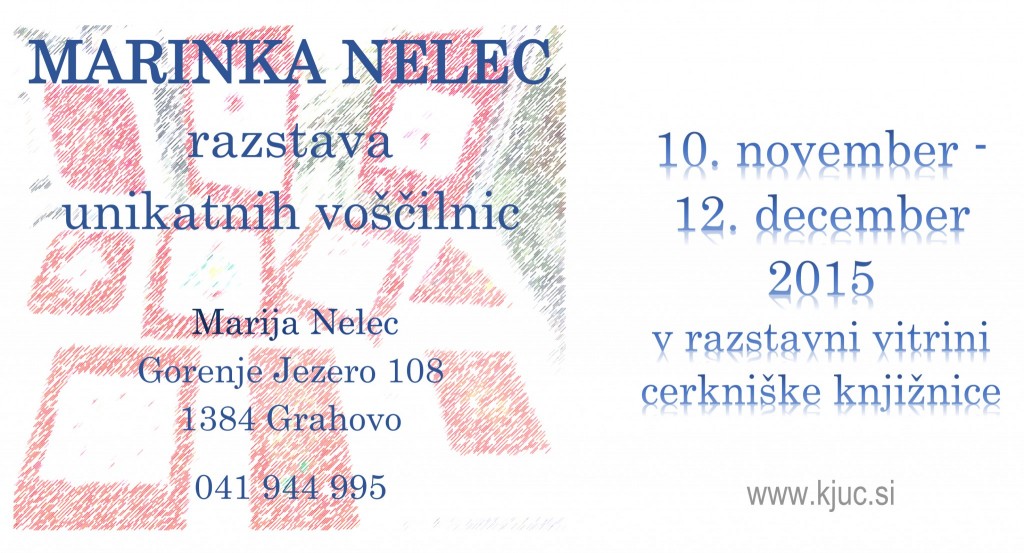 wwwmarinka nelec nov dec2015 1024x553 - Marinka Nelec - razstava unikatnih voščilnic