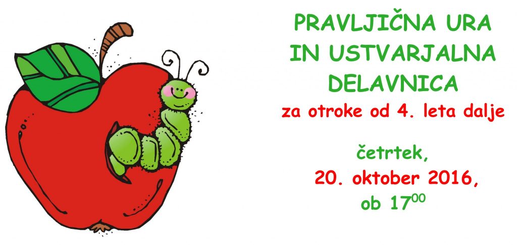 nv pravljicna okt 16 1024x491 - Pravljična ura in ustvarjalna delavnica za otroke od 4. leta dalje