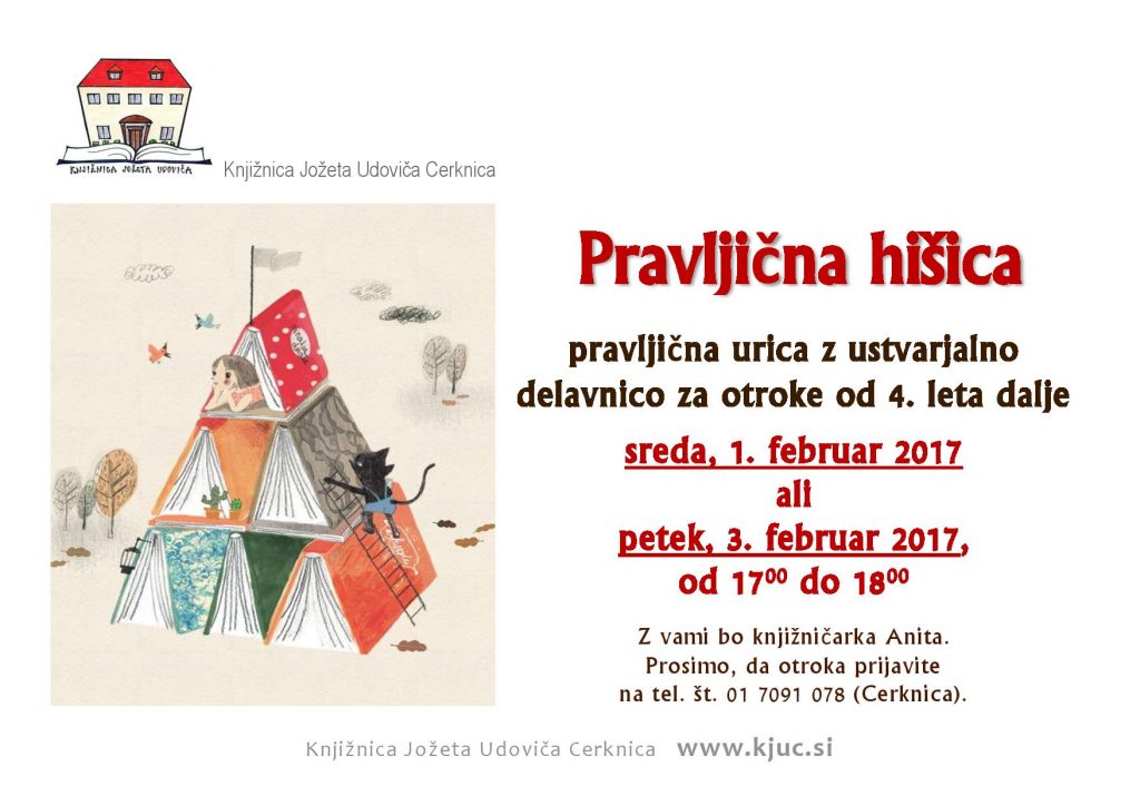 vabilo feb 2017 page 001 1024x724 - Pravljična hišica - pravljična urica z ustvarjalno delavnico za otroke od 4. leta dalje