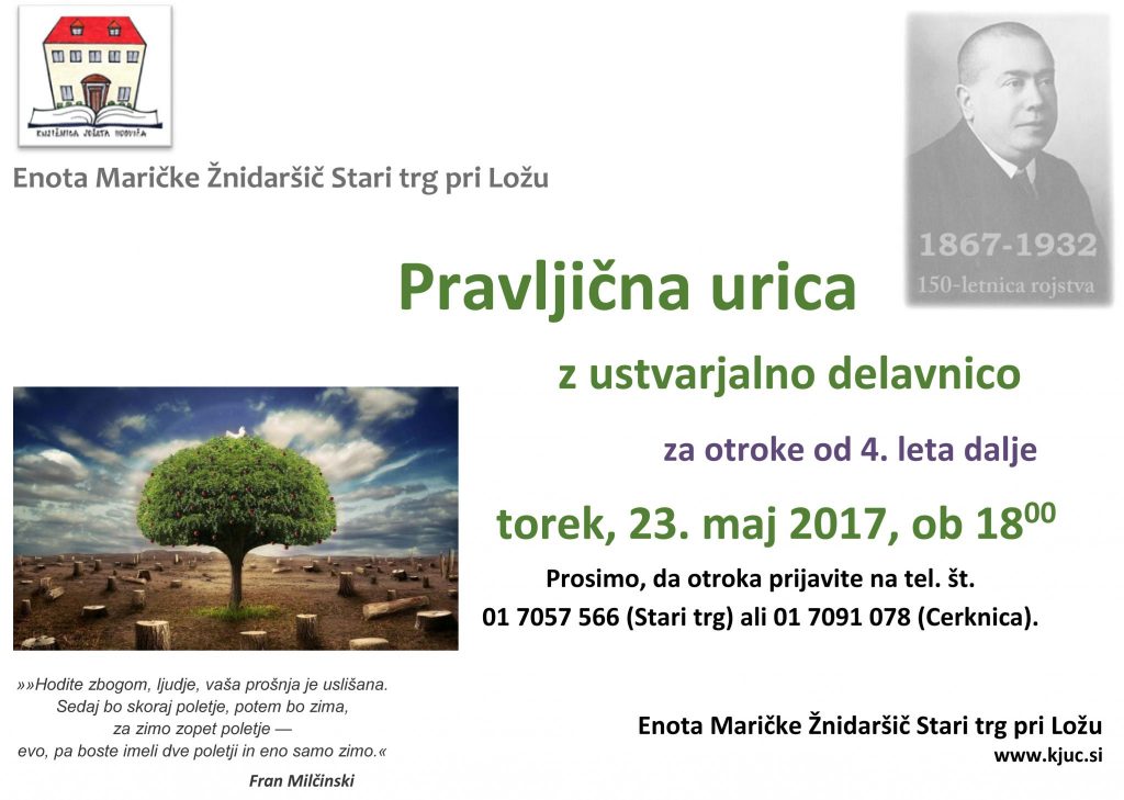 st pravljicna maj 2017 1024x729 - Dve poletji - pravljična urica z ustvarjalno delavnico