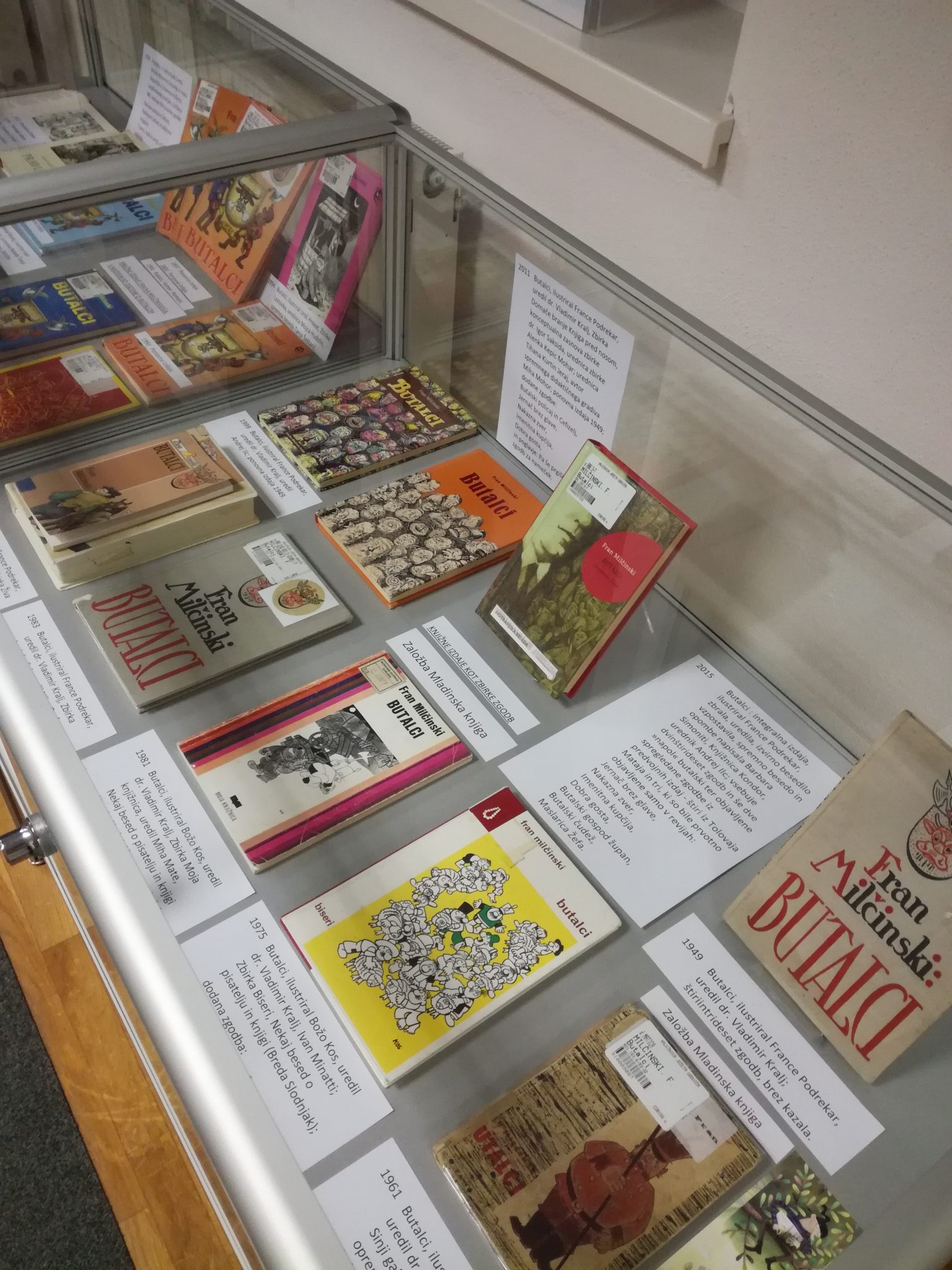 IMG 20170928 194616 - Butalci - razstava knjižnih izdaj ob 150-letnici rojstva Frana Milčinskega