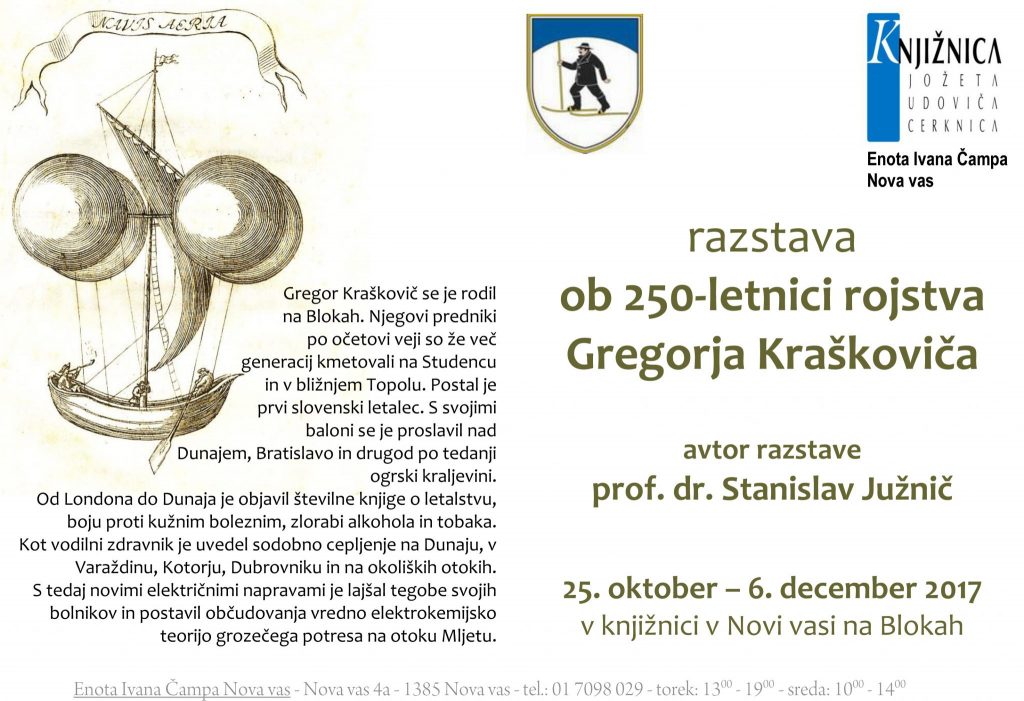 razstava 1024x701 - Razstava ob 250-letnici rojstva Gregorja Kraškoviča