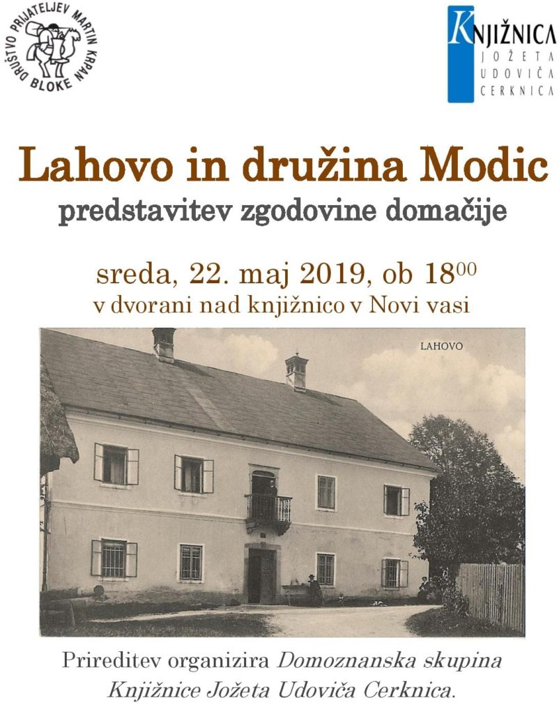 Lahovo in družina Modic page 002 802x1024 - Lahovo in družina Modic - predstavitev zgodovine domačije