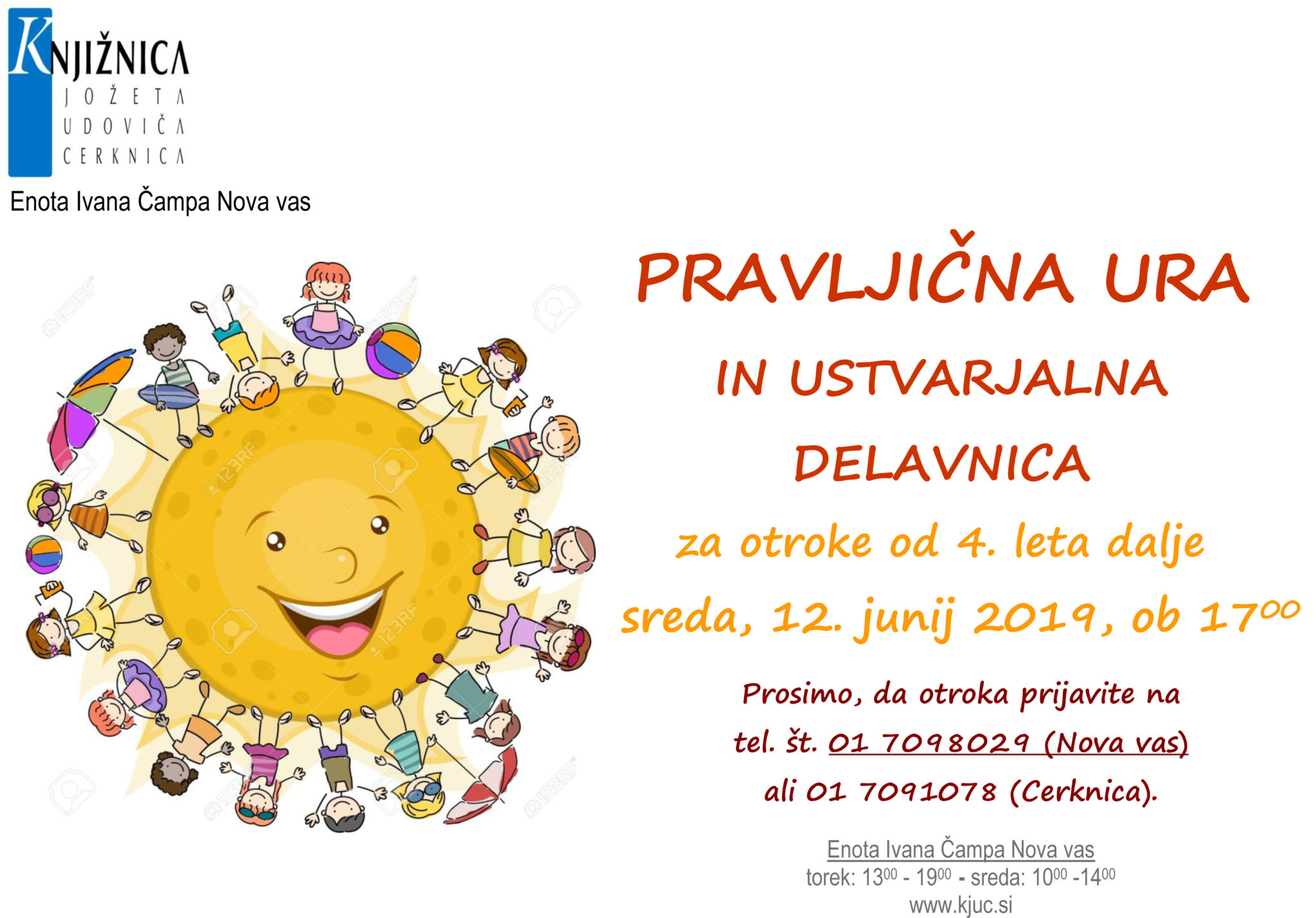 pravljična jun 19 nv - Dogodki