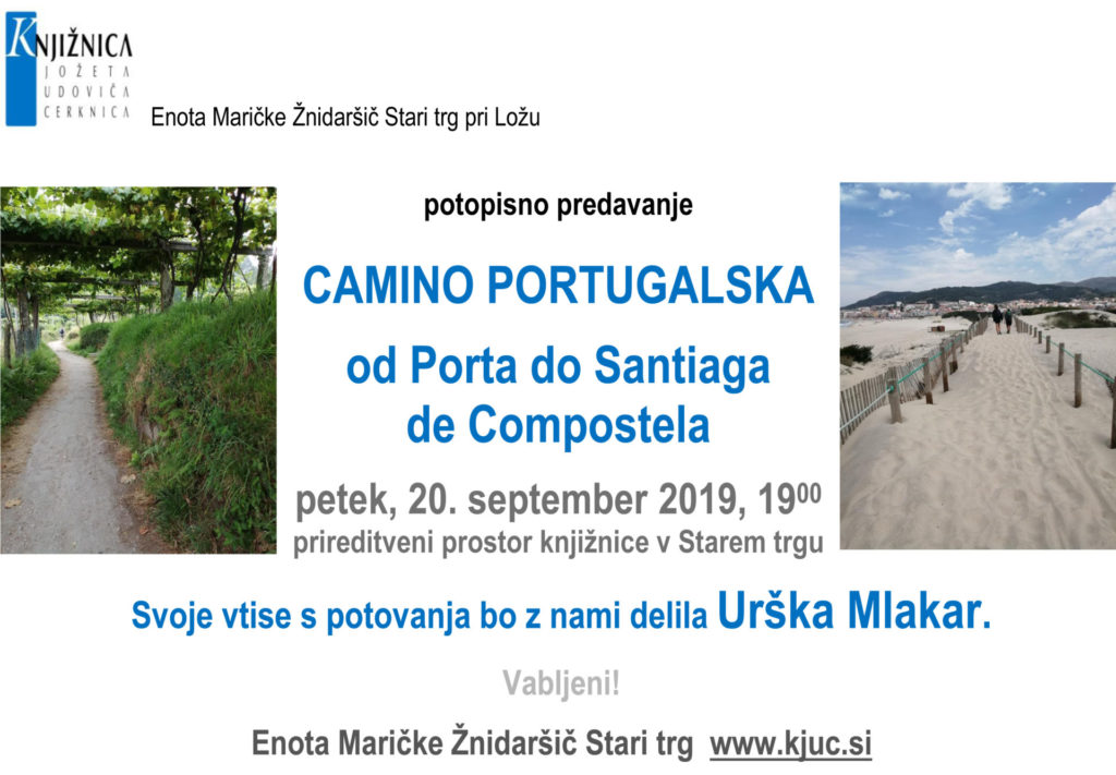 ST Portugalska sept 2019 1024x711 - Urška Mlakar: Camino Portugalska - od Porta do Santiaga de Compostela