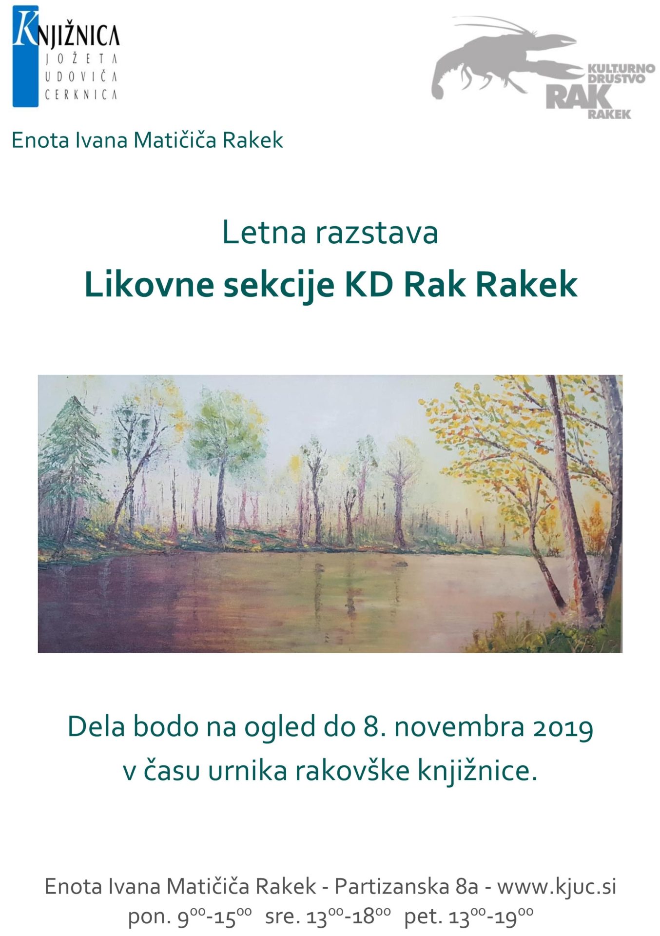 cover 4 - Razstave Likovne sekcije KD Rak Rakek