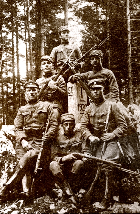 unec rakek mejni stražniki ilustrirani slovenec 1926 - Dogodki