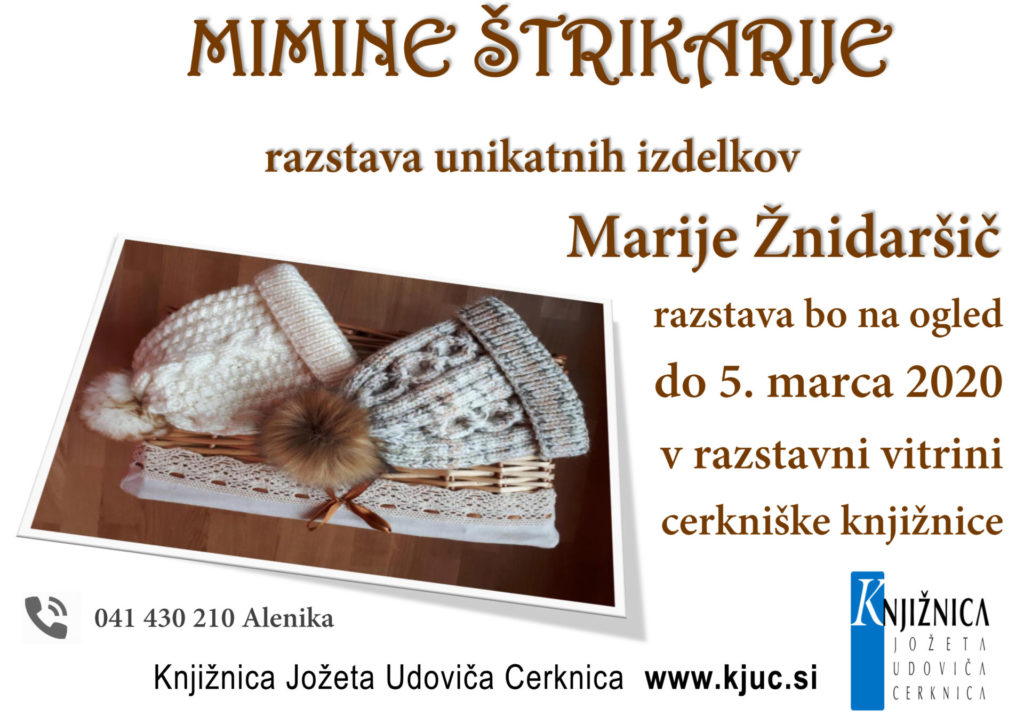 MIMINE ŠTRIKARIJE 1024x717 - Mimine štrikarije - unikatni izdelki Marije Žnidaršič