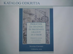 Priročnik za gradnjo gradov Foto Tine Šubic 04 resize 300x224 - Matija Cipurić: odprtje razstave ilustracij za magistrsko delo Priročnik za gradnjo in prezidavo gradov in utrdb