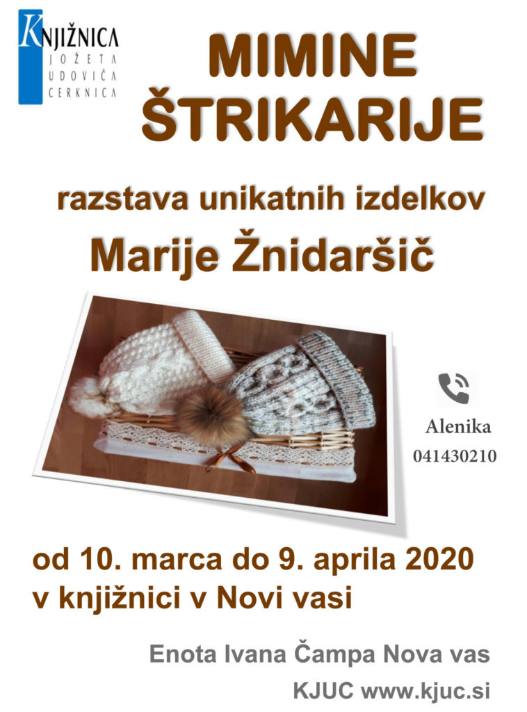 MIMINE ŠTRIKARIJE 758x1024 - Mimine štrikarije - unikatni izdelki Marije Žnidaršič