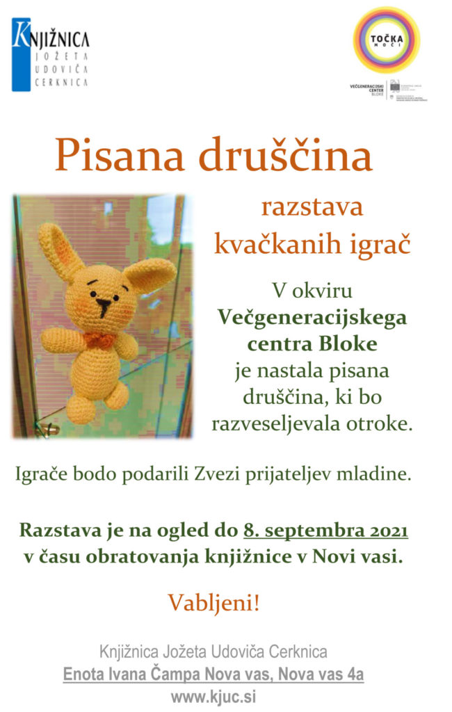 Pisana druscina 650x1024 - Pisana druščina - razstava kvačkanih igrač