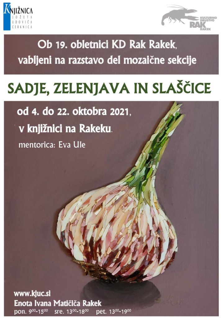 cover 3 712x1024 - Sadje, zelenjava in slaščice - razstava mozaične sekcije KD Rak Rakek