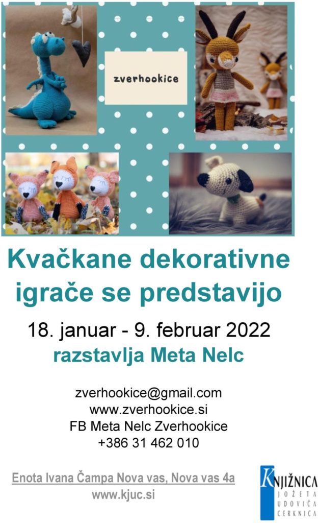 zverohookice page 001 626x1024 - Meta Nelc: Zverhookice - kvačkane dekorativne igrače se predstavijo