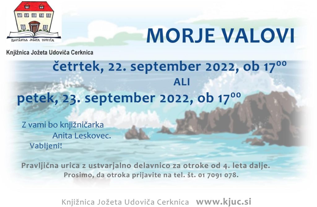 MORJE VALOVI sept 2022 page 001 1 1024x670 - Morje valovi - pravljična urica z ustvarjalno delavnico za otroke od do 4. leta dalje