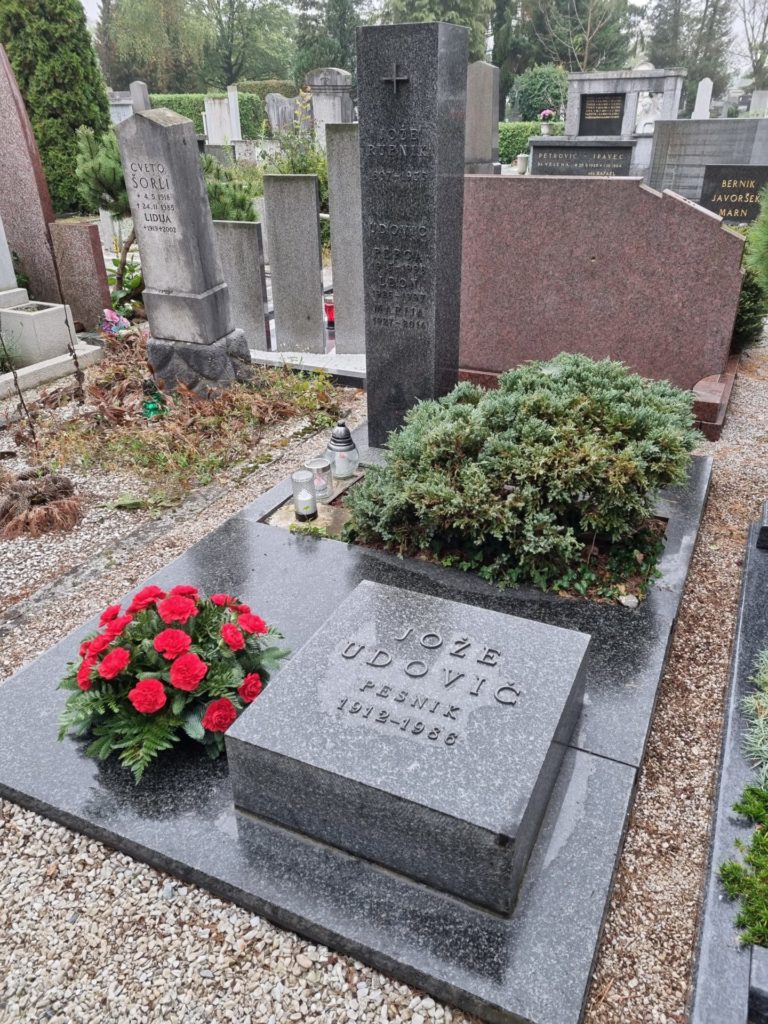 Udovic 768x1024 - Obisk Udovičevega groba na Žalah ob 110-letnici rojstva