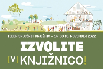 Teden splosnih knjiznic november 2022 - Dogodki