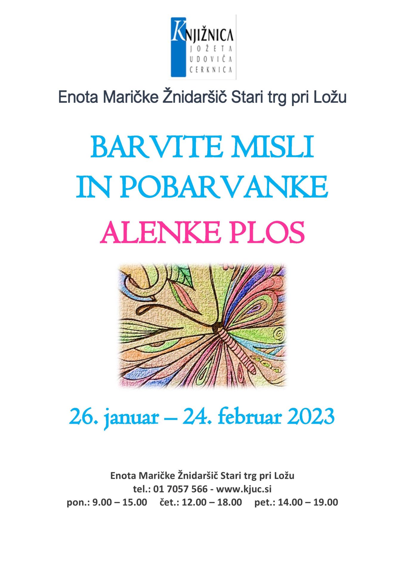 Alenka Plos page 001 - Barvite misli in pobarvanke Alenke Plos - razstava
