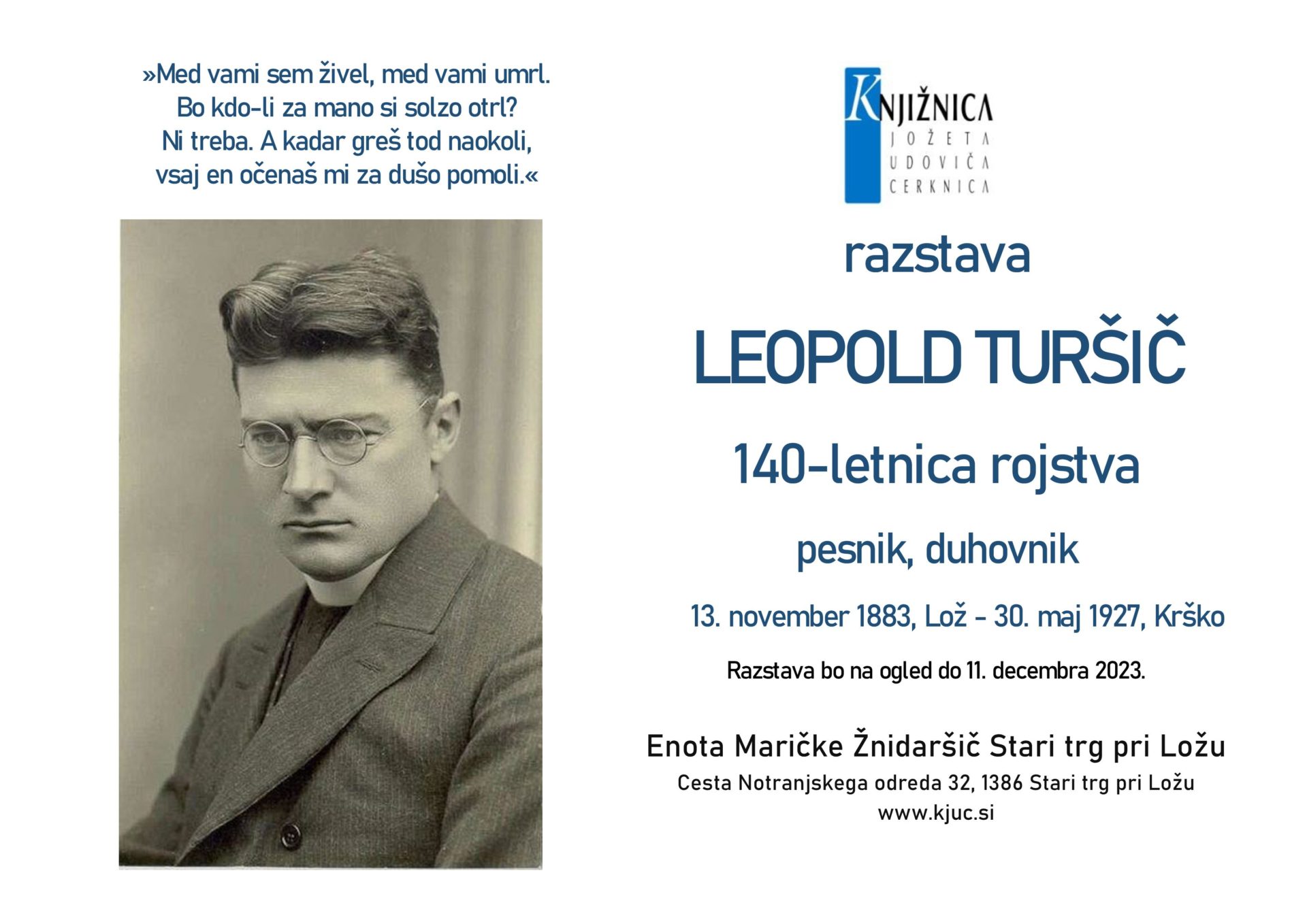 Leopold Tursic. razstava page 001 - Arhiv razstave