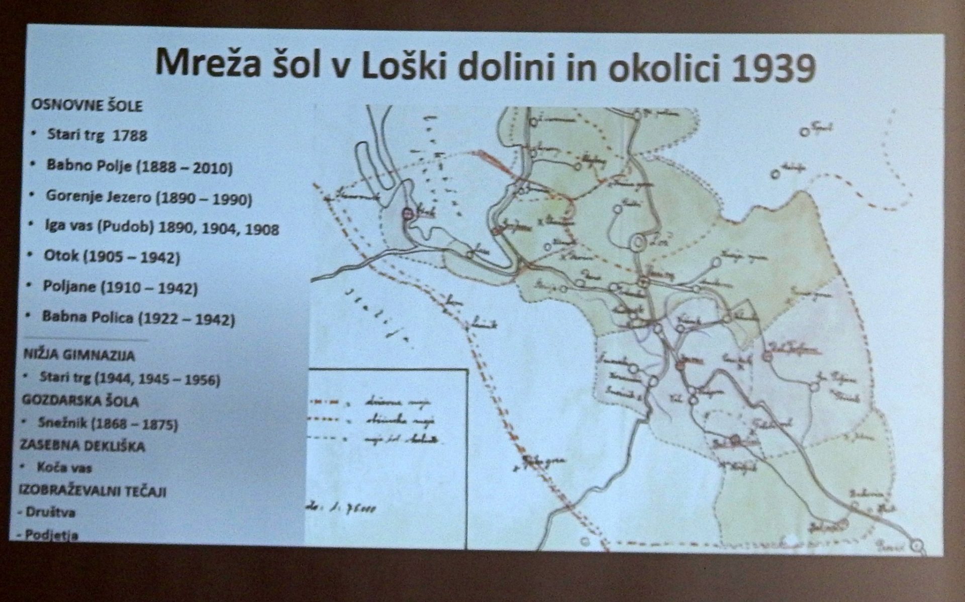 Okolis. slika2 - Stane Okoliš - Zgodovina šolstva v Loški dolini