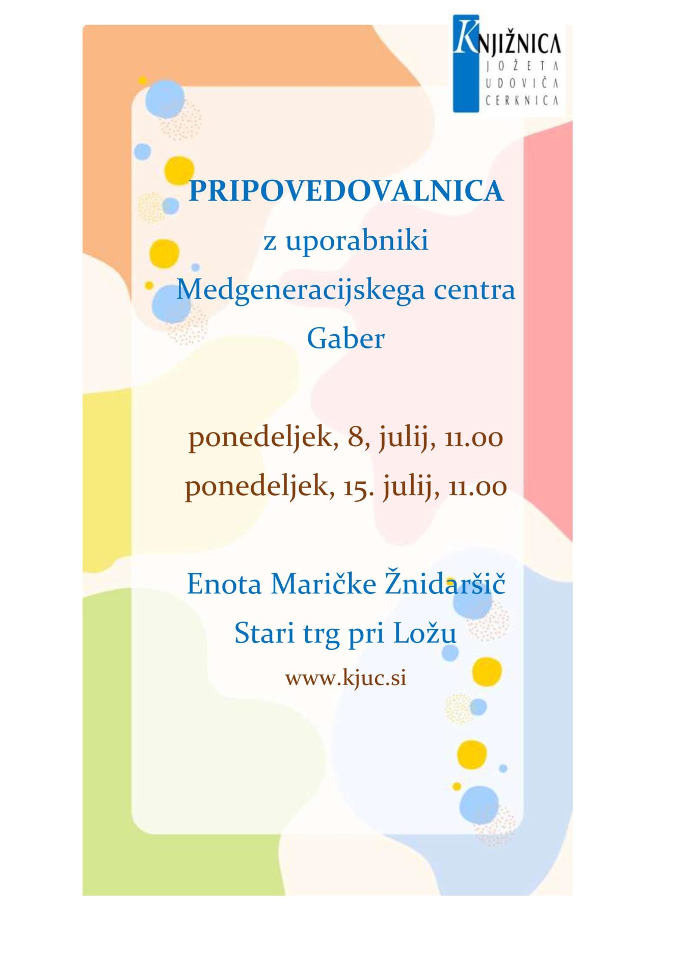 PRIPOVEDOVALNICA.doc page 001 - Dogodki