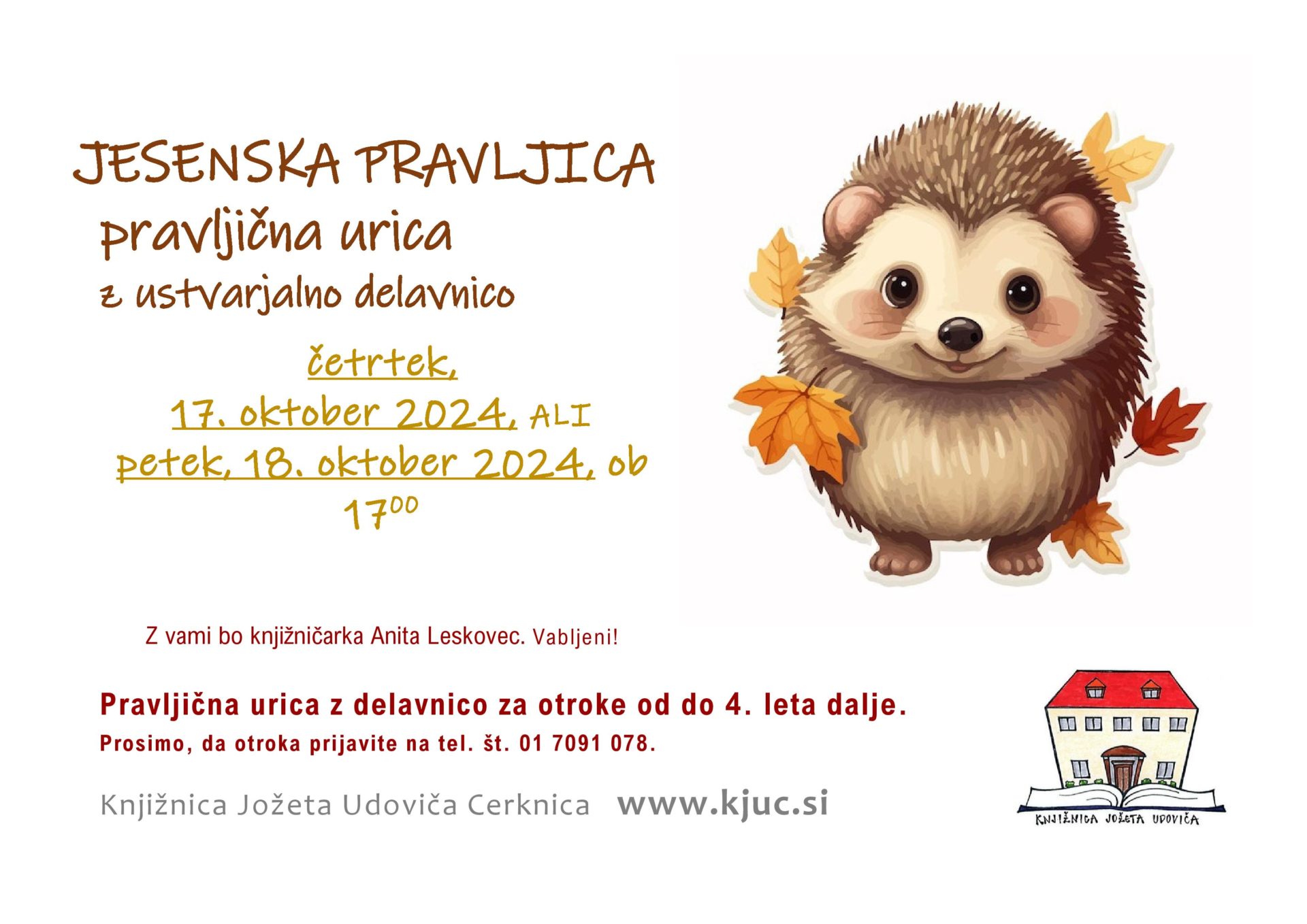 JESENSKA PRAVLJICA a page 001 - Dogodki