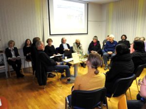 Ustvarjalci 300x225 - Večer, ko so besede zvenele pod Snežnikom: 110-letnica rojstva Maričke Žnidaršič