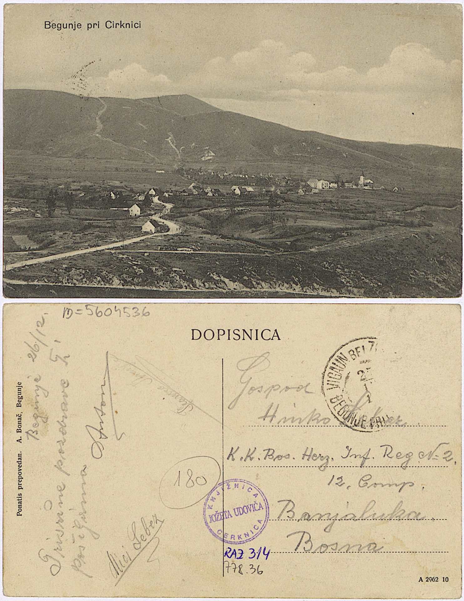 Begunje 1905 0000 5604536 0314 - Begunje pri Cerknici