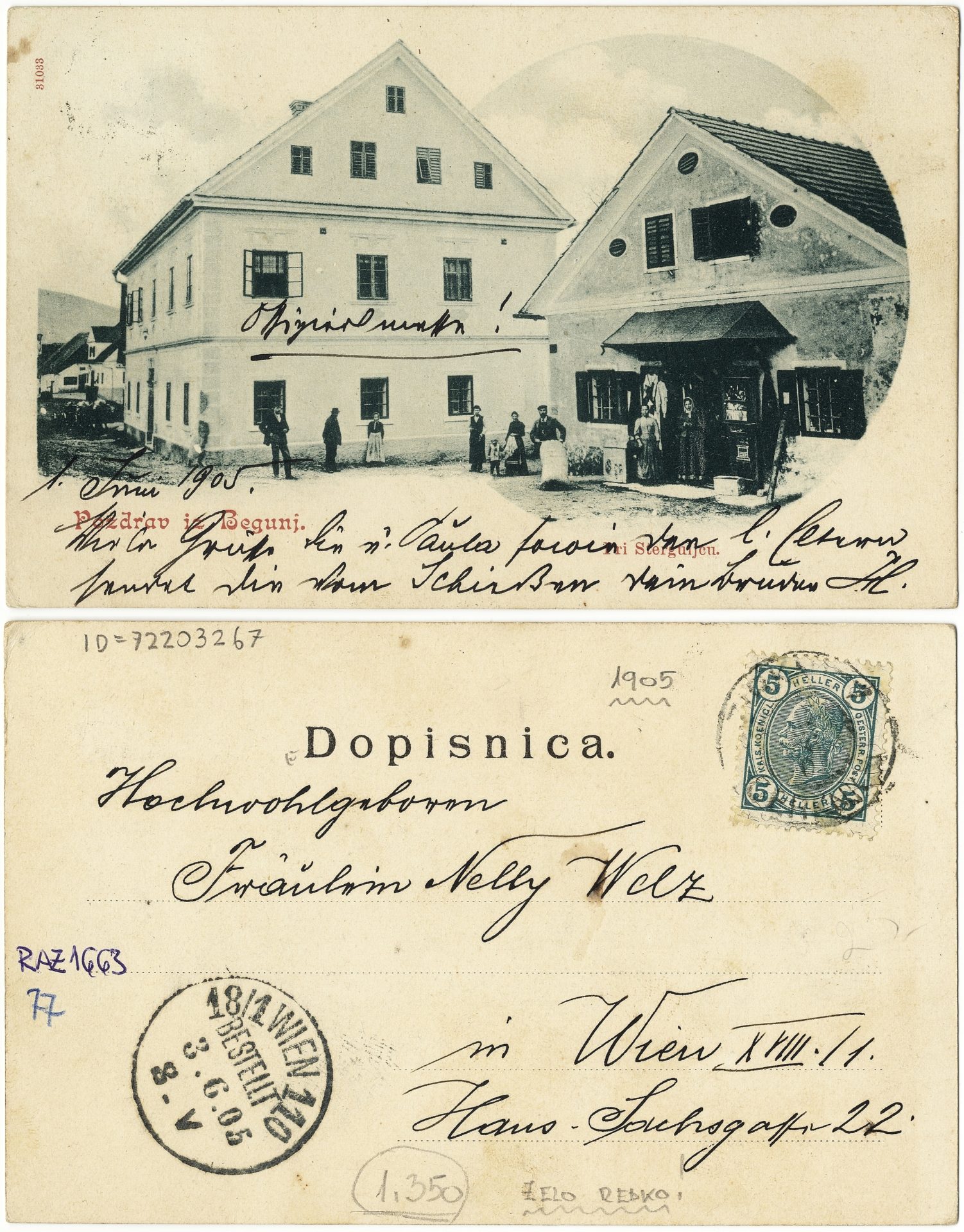 Begunje 1905 0601 72203267 1663 1 - Begunje pri Cerknici