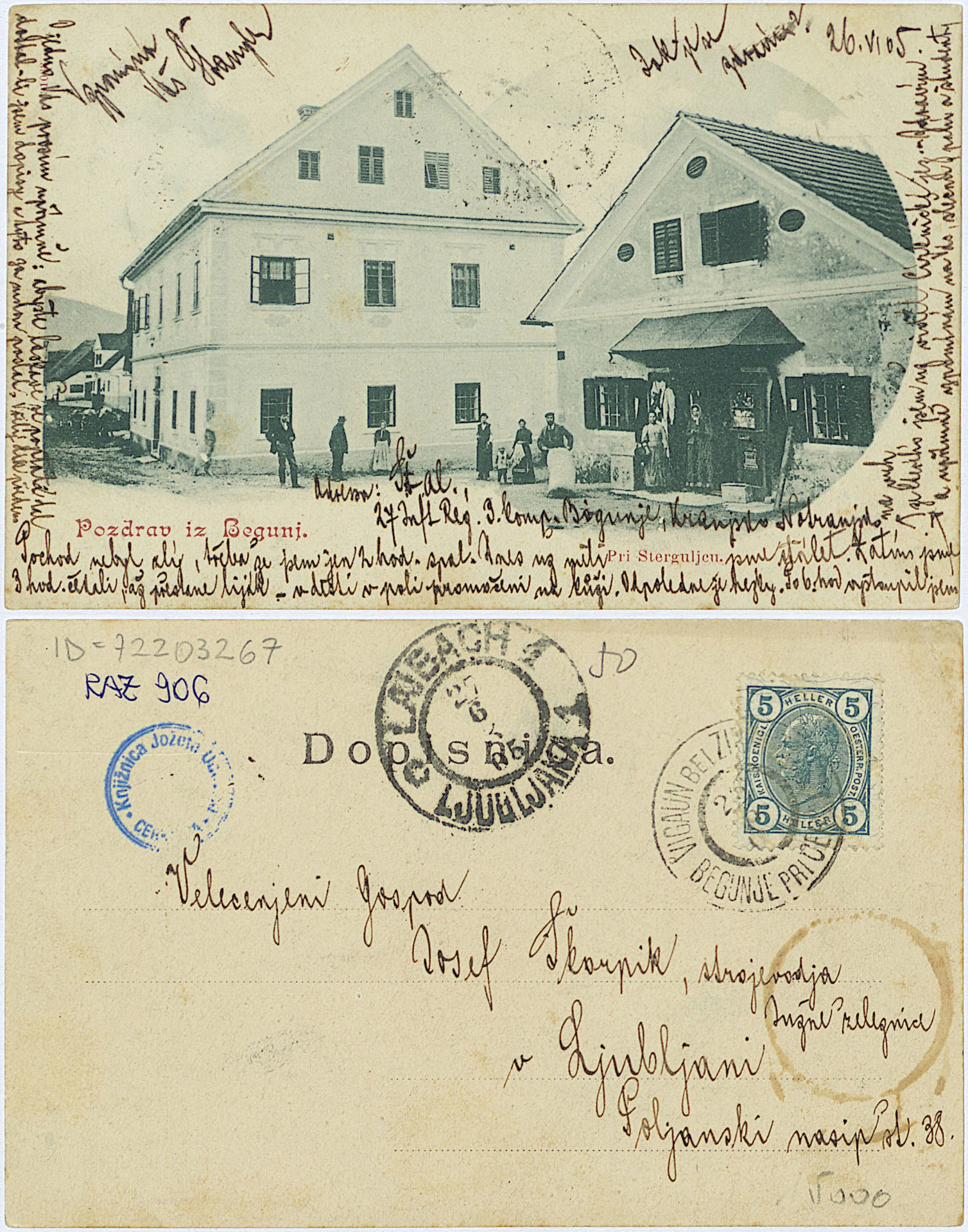 Begunje 1905 0626 72203267 0906 1 - Begunje pri Cerknici