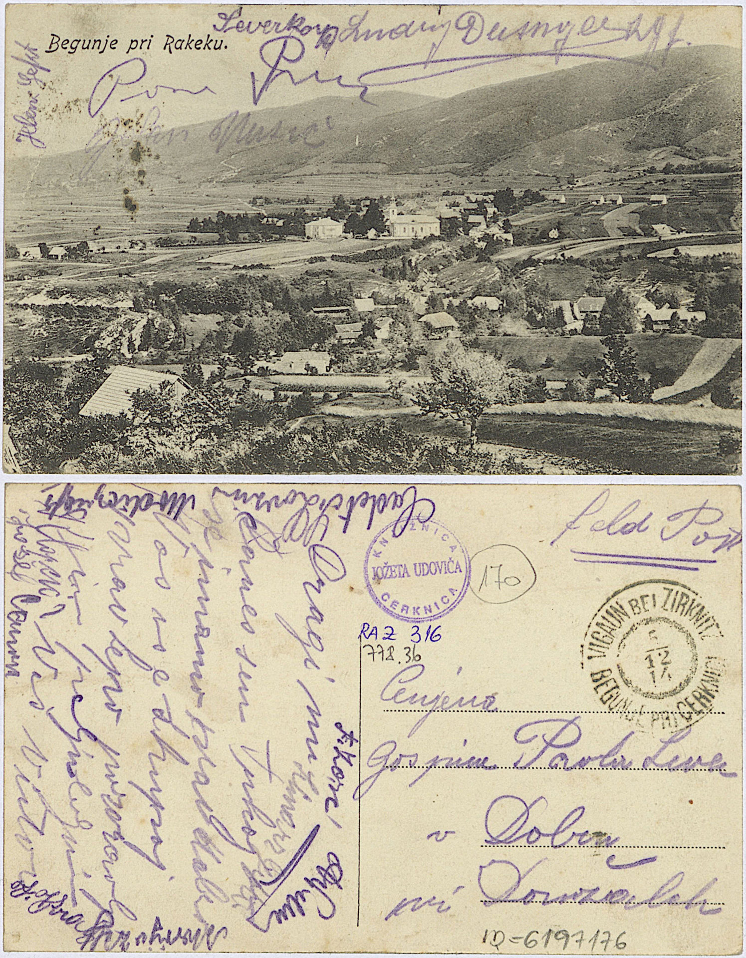 Begunje 1914 1205 6197176 0316 1 - Begunje pri Cerknici