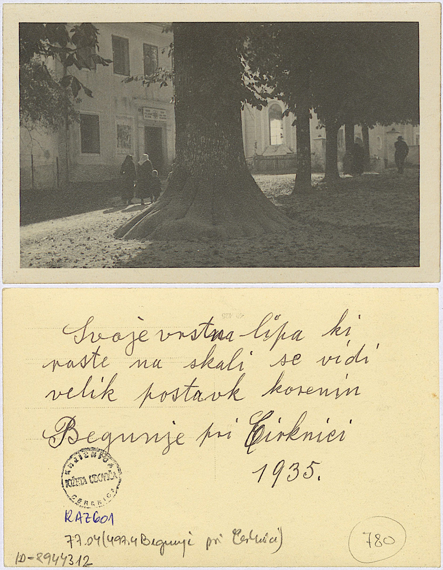 Begunje 1935 8944312 0601 1 - Begunje pri Cerknici