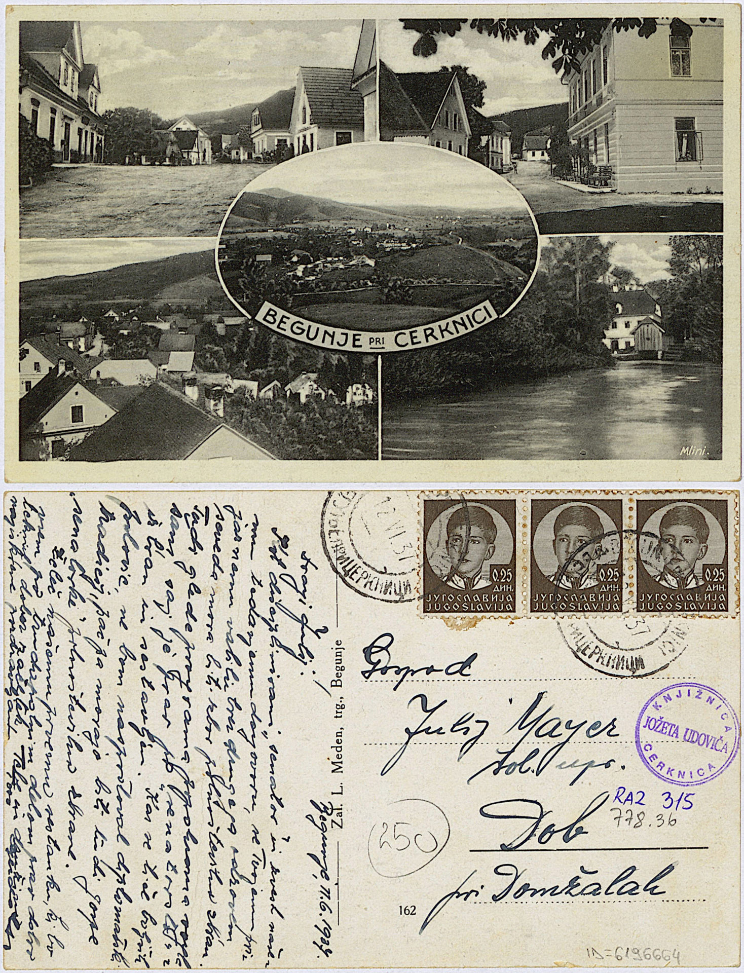 Begunje 1937 0611 6196664 0315 1 - Begunje pri Cerknici