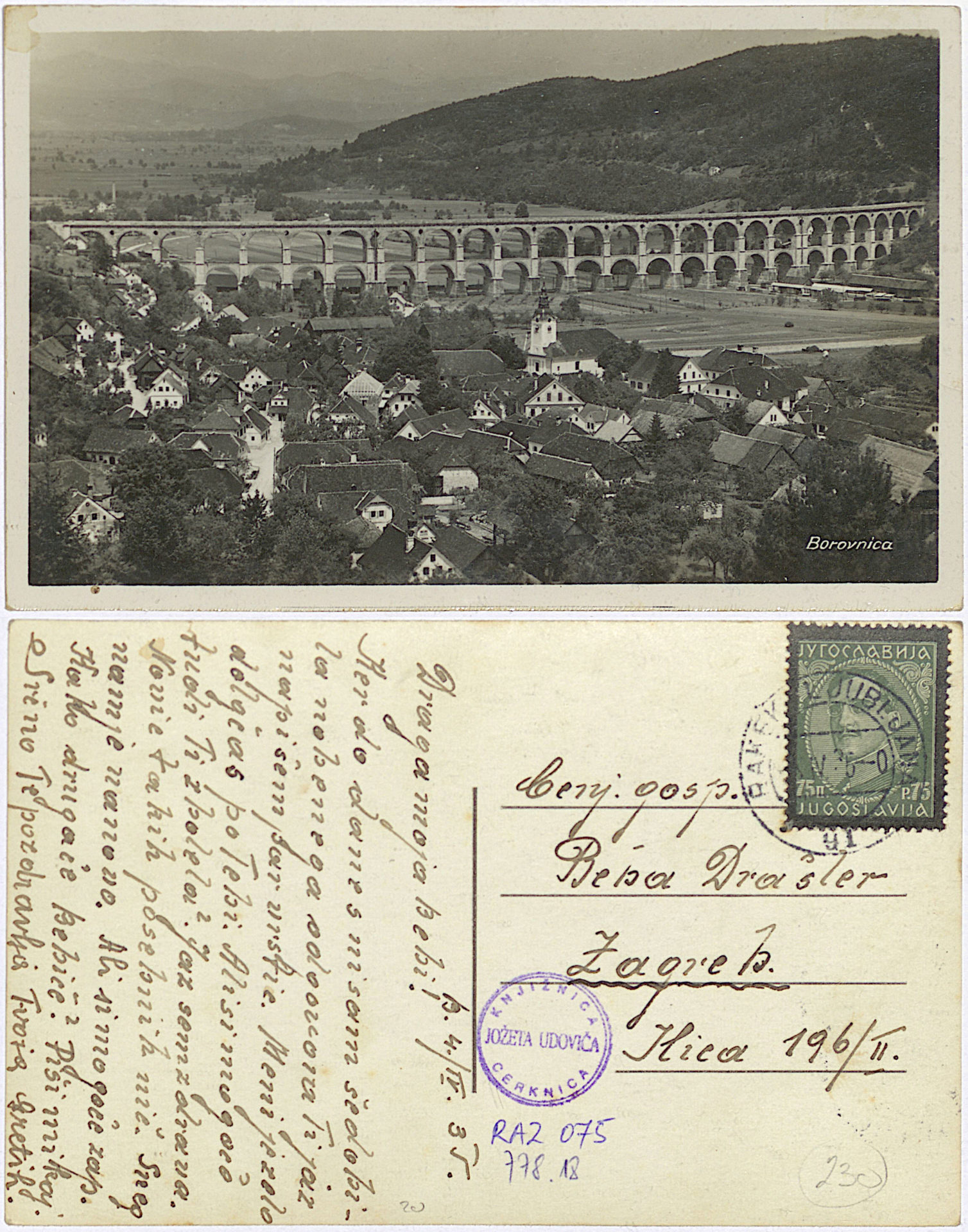 Borovnica 1935 0419 6236600 0075 - Borovnica