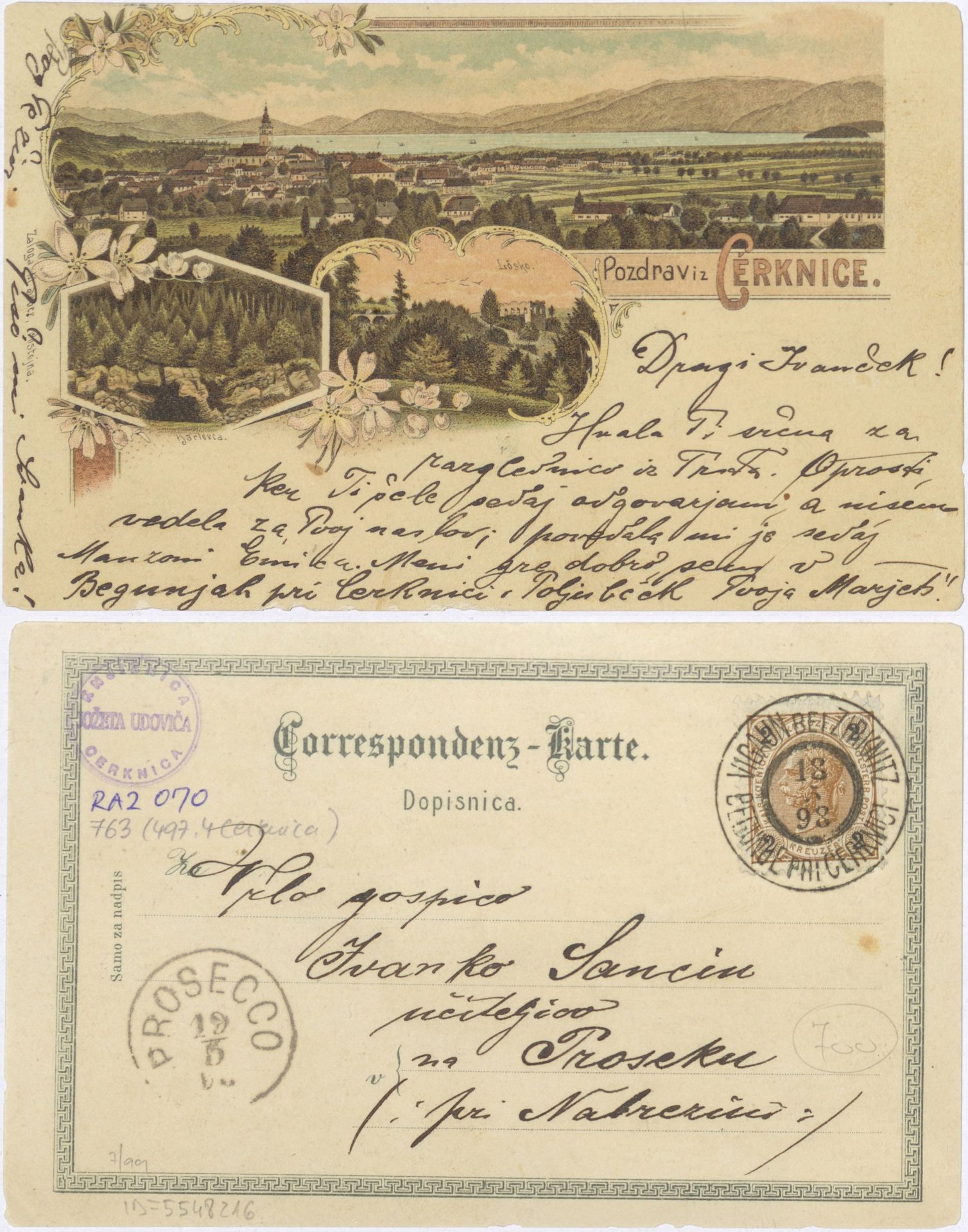 Cerknica 1898 0518 5548216 0070 - Cerknica