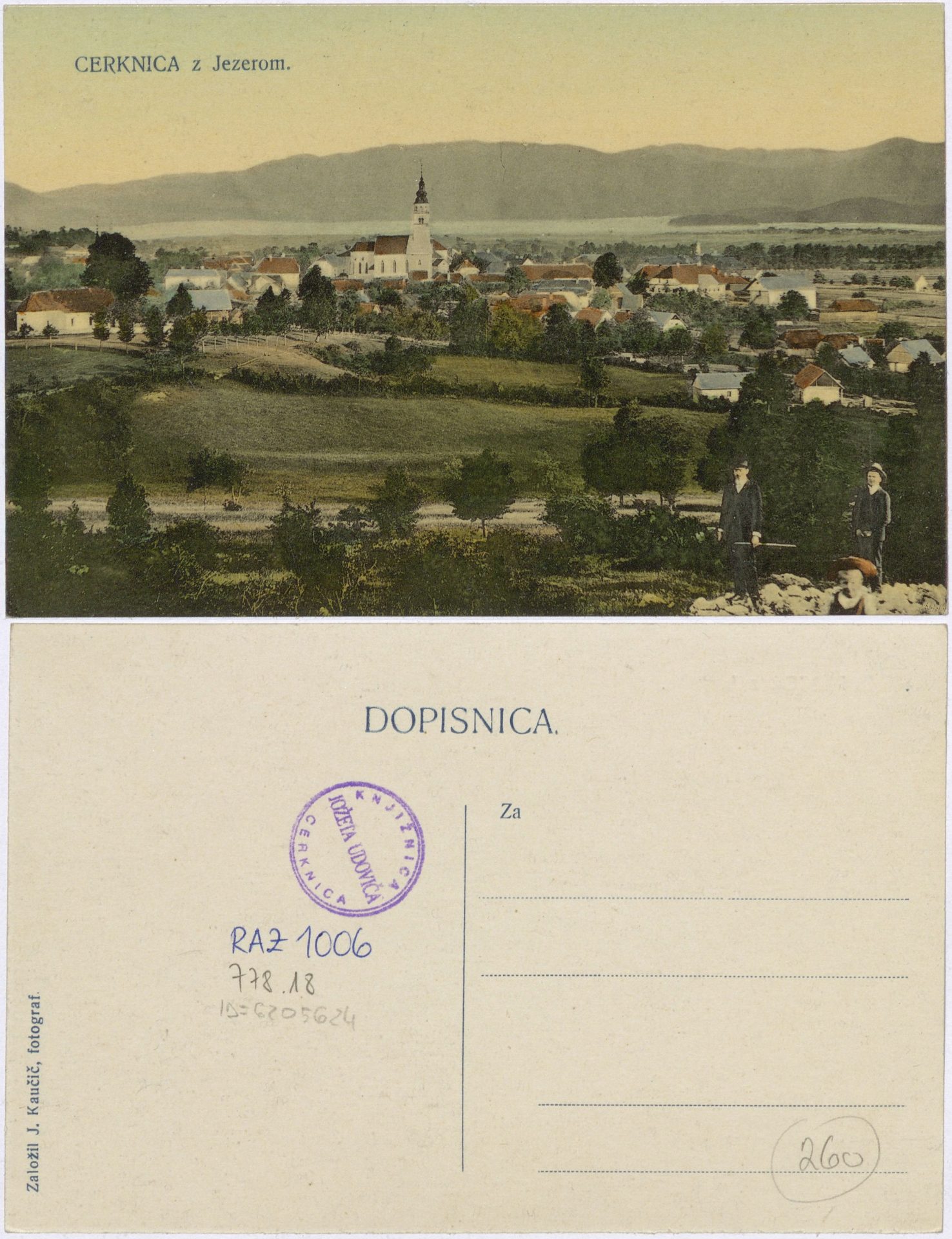 Cerknica 1900 1909 6205624 1006 - Cerknica