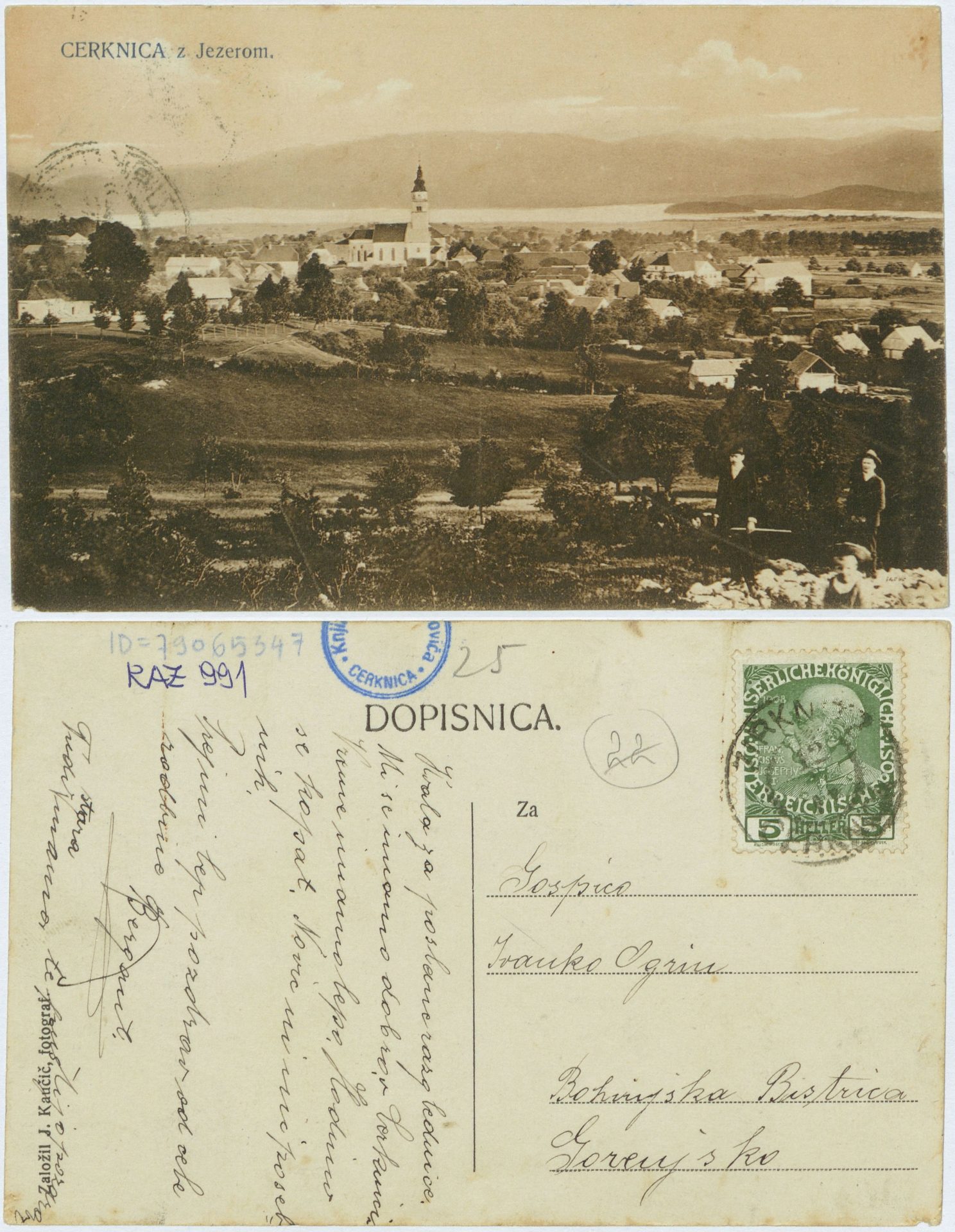 Cerknica 1900 1909 79065347 0991 - Cerknica