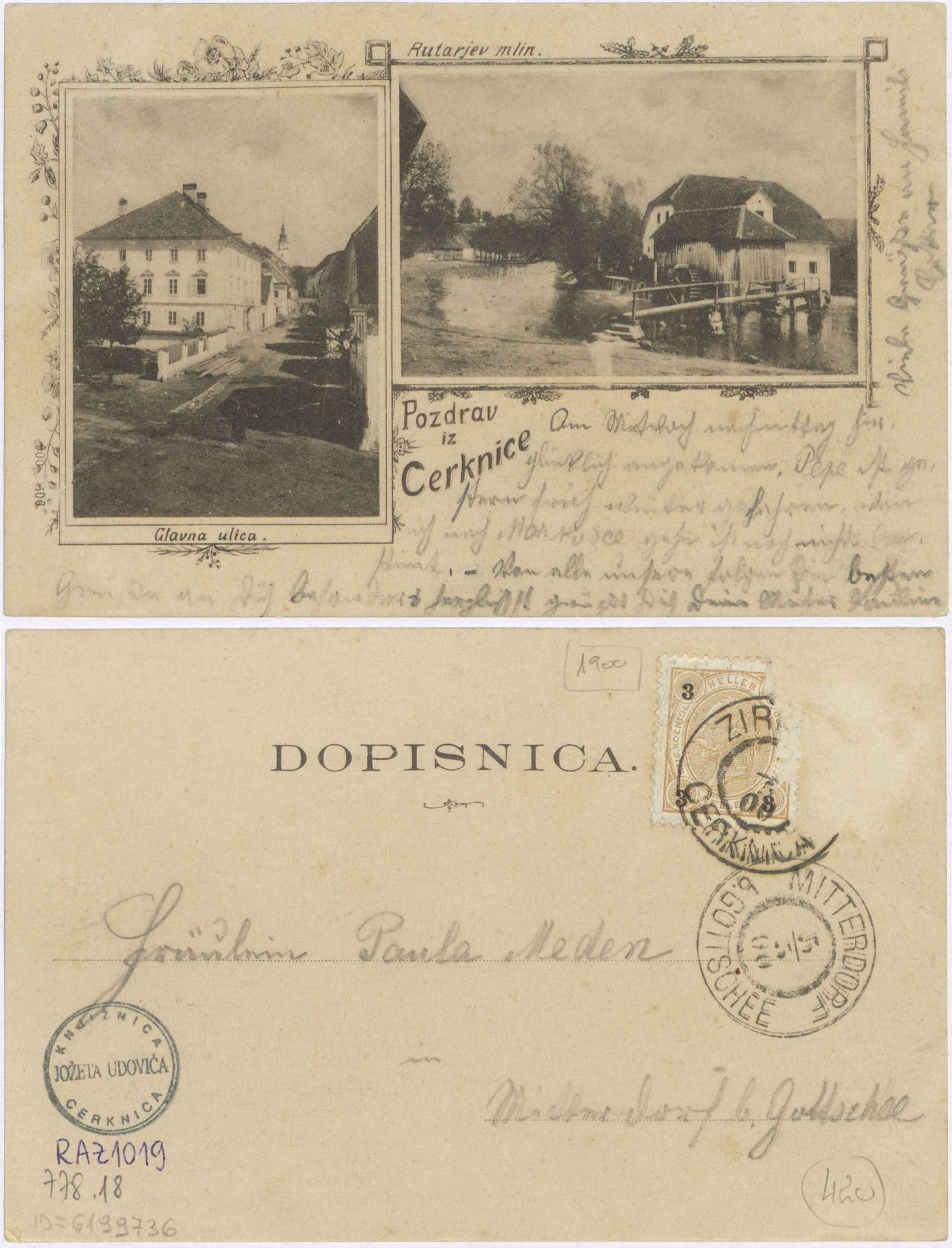 Cerknica 1900 0505 6199736 1019 - Cerknica