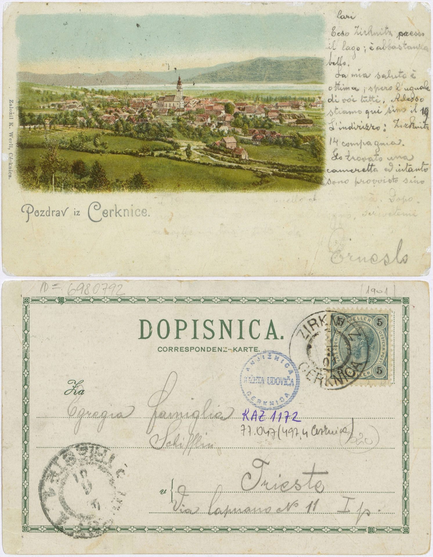 Cerknica 1901 0804 6980792 1172 - Cerknica