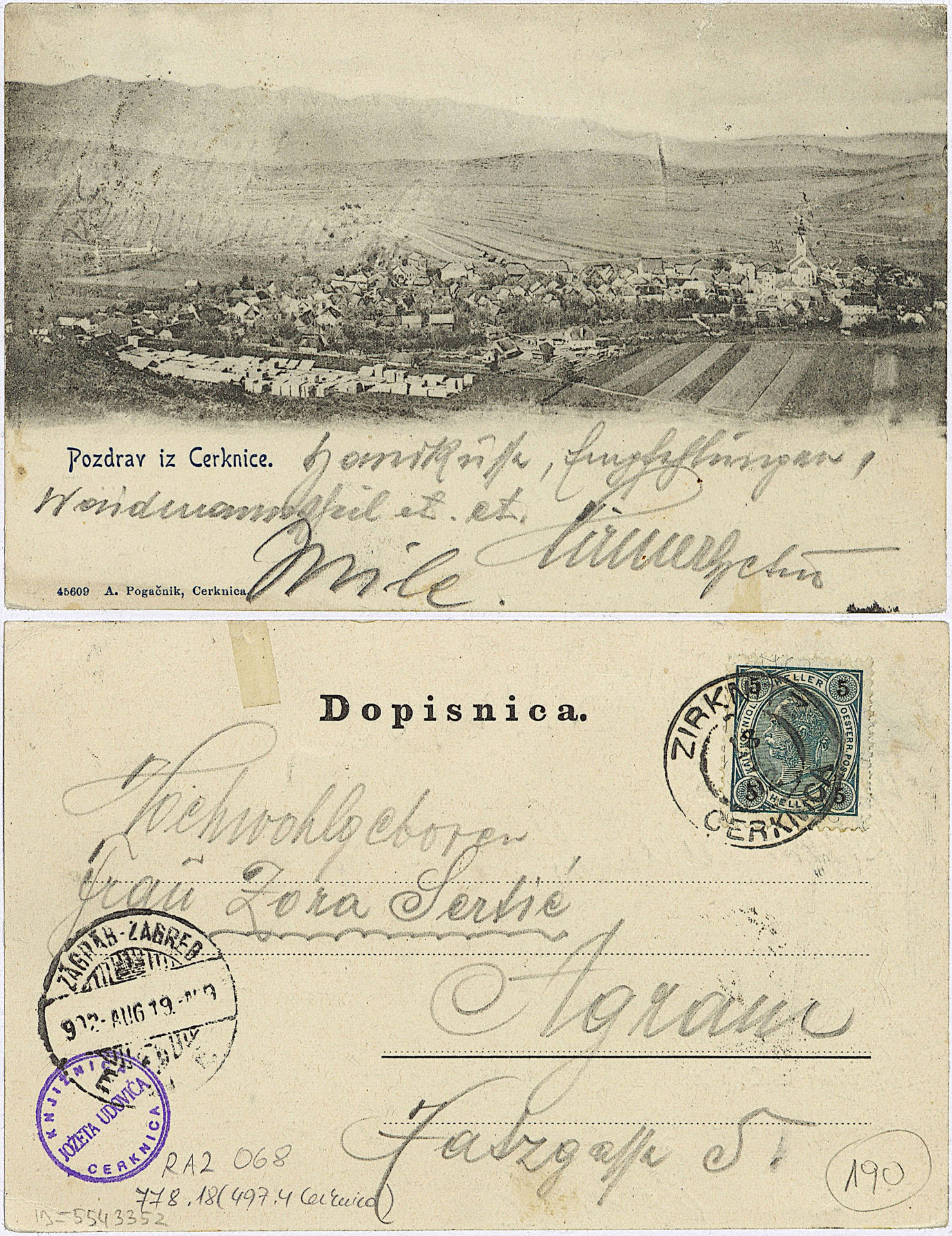 Cerknica 1902 0818 5543352 0068 - Cerknica