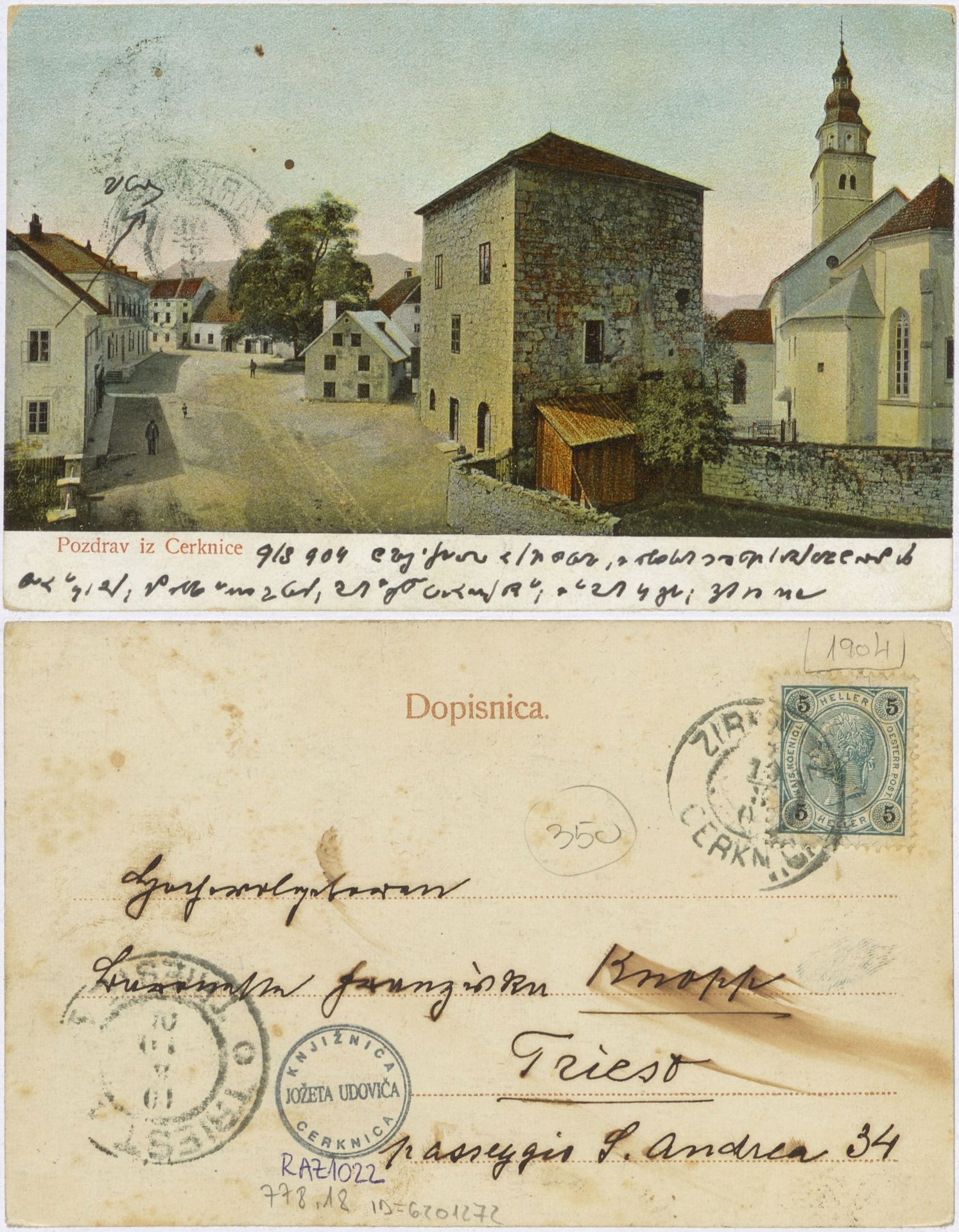 Cerknica 1904 0809 6201272 1022 - Cerknica