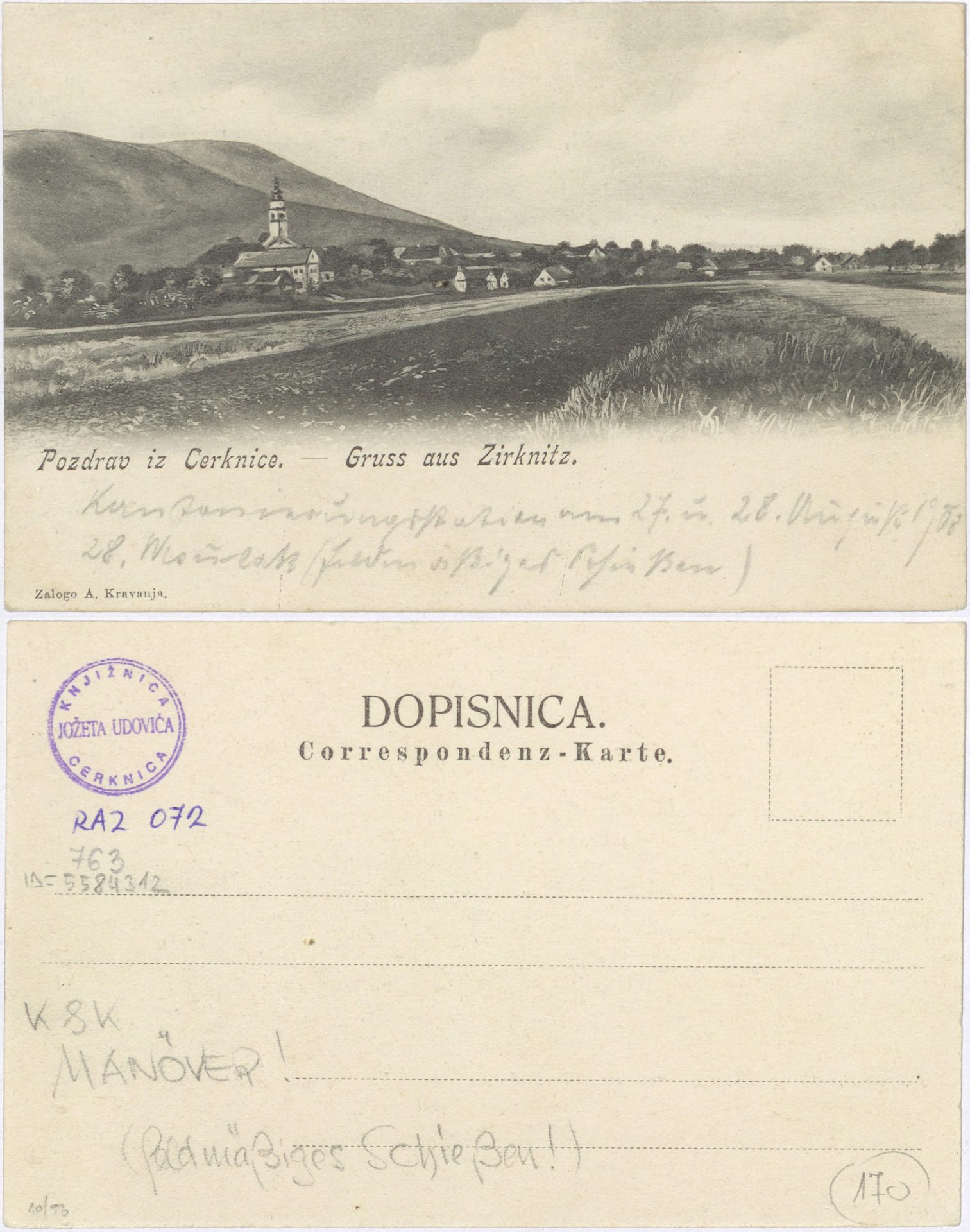 Cerknica 1908 0528 5584312 0072 - Cerknica
