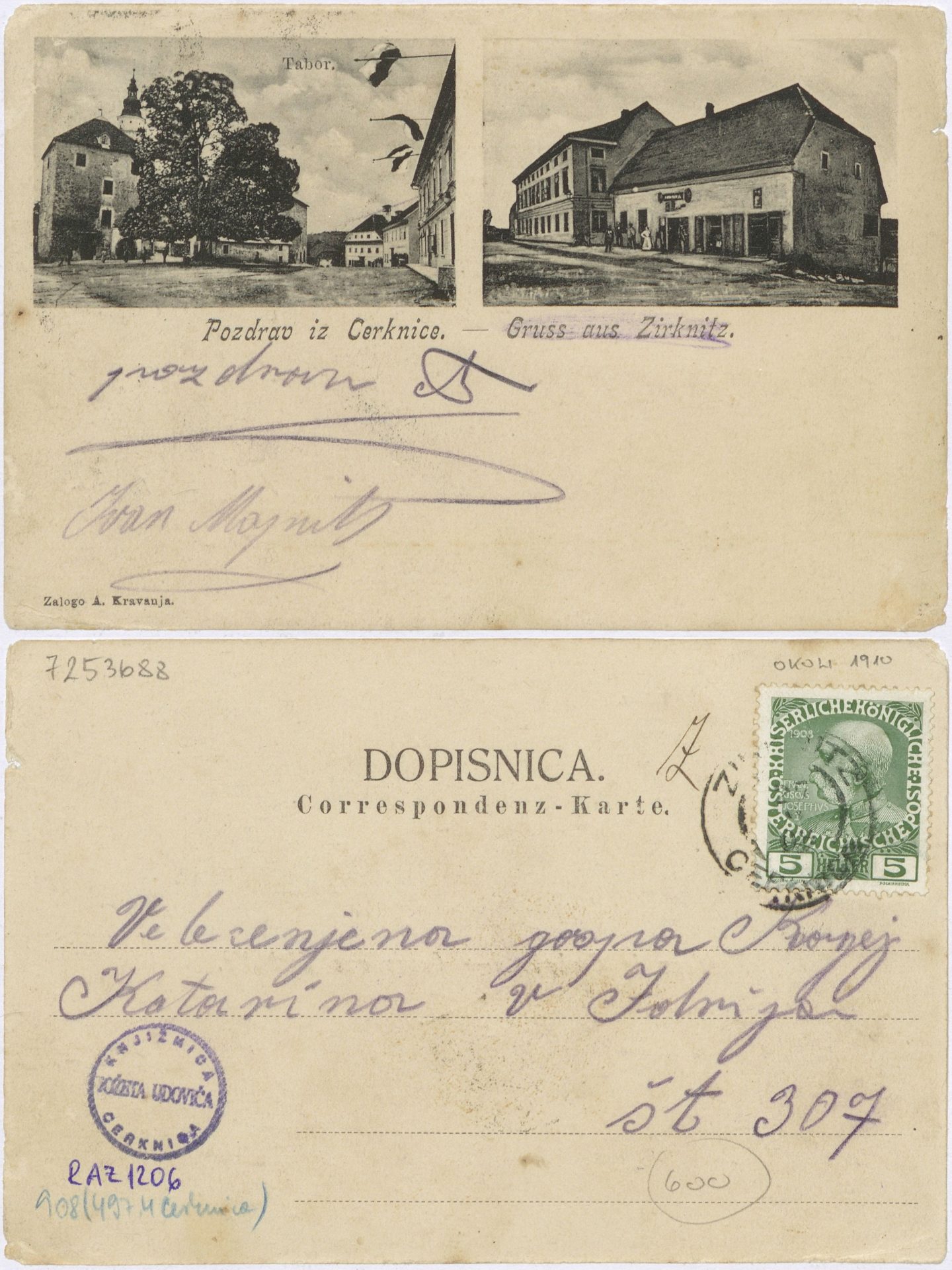 Cerknica 1909 0327 7253688 1206 - Cerknica
