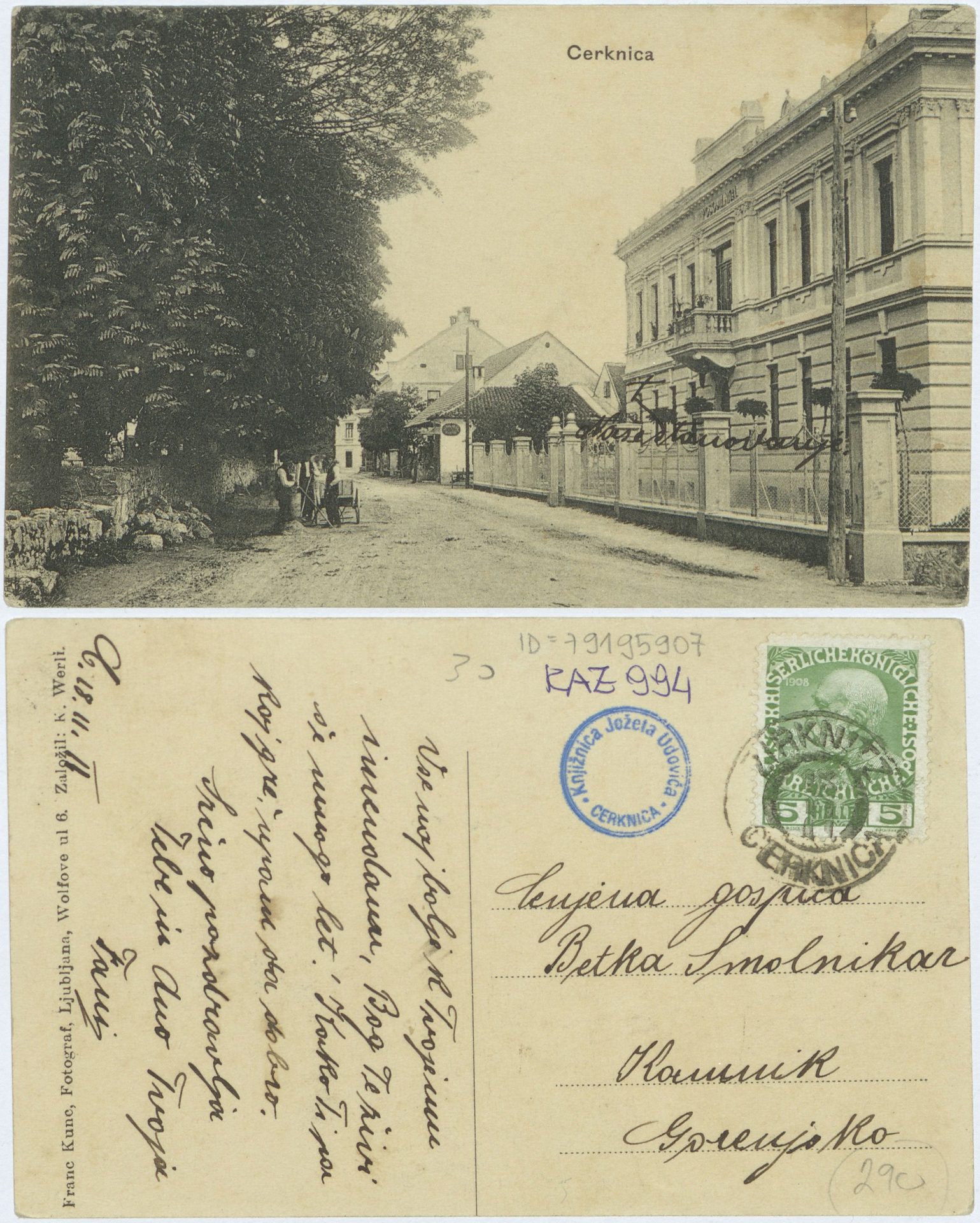 Cerknica 1911 1118 79195907 0994 - Cerknica