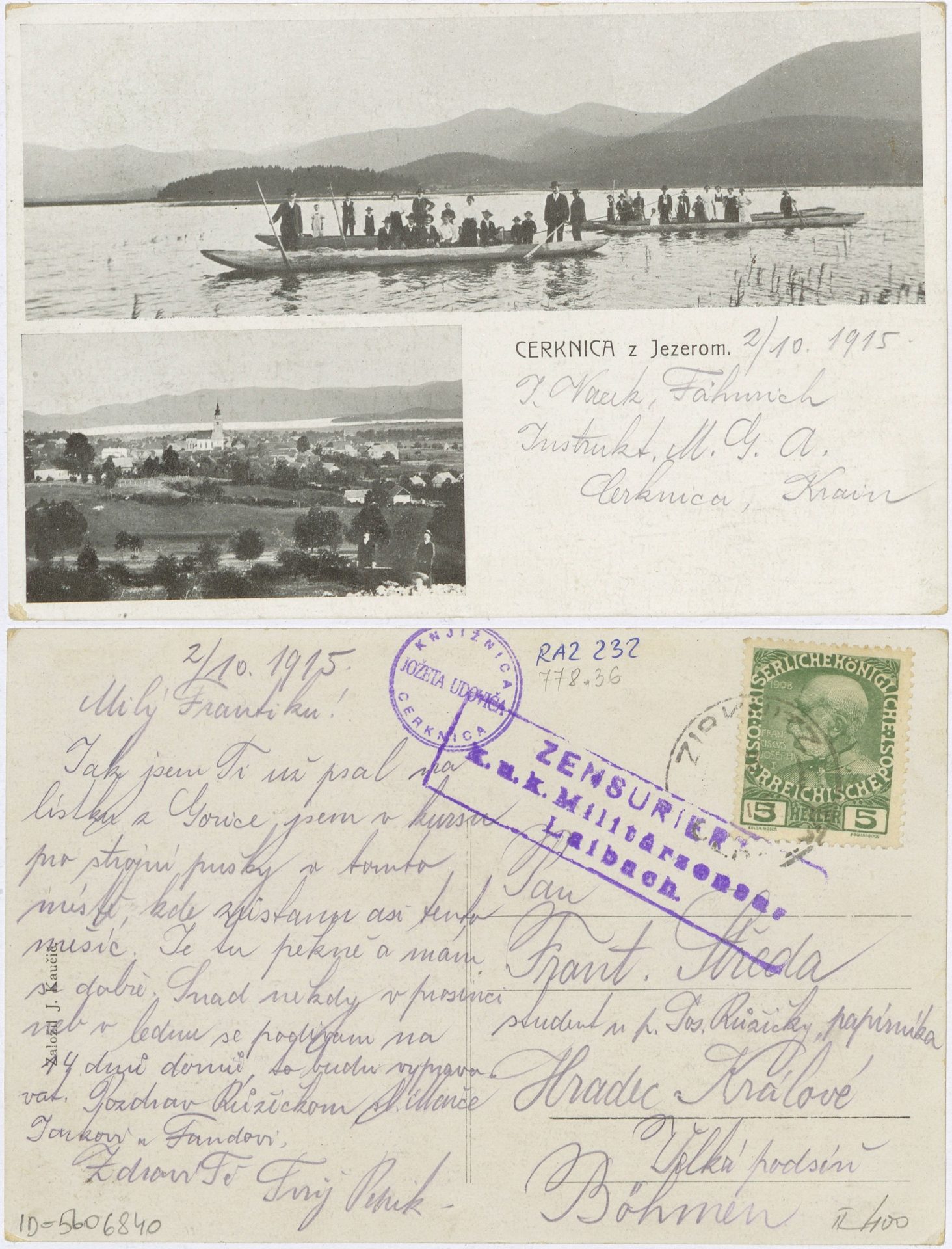 Cerknica 1915 1002 5606840 0232 - Cerknica
