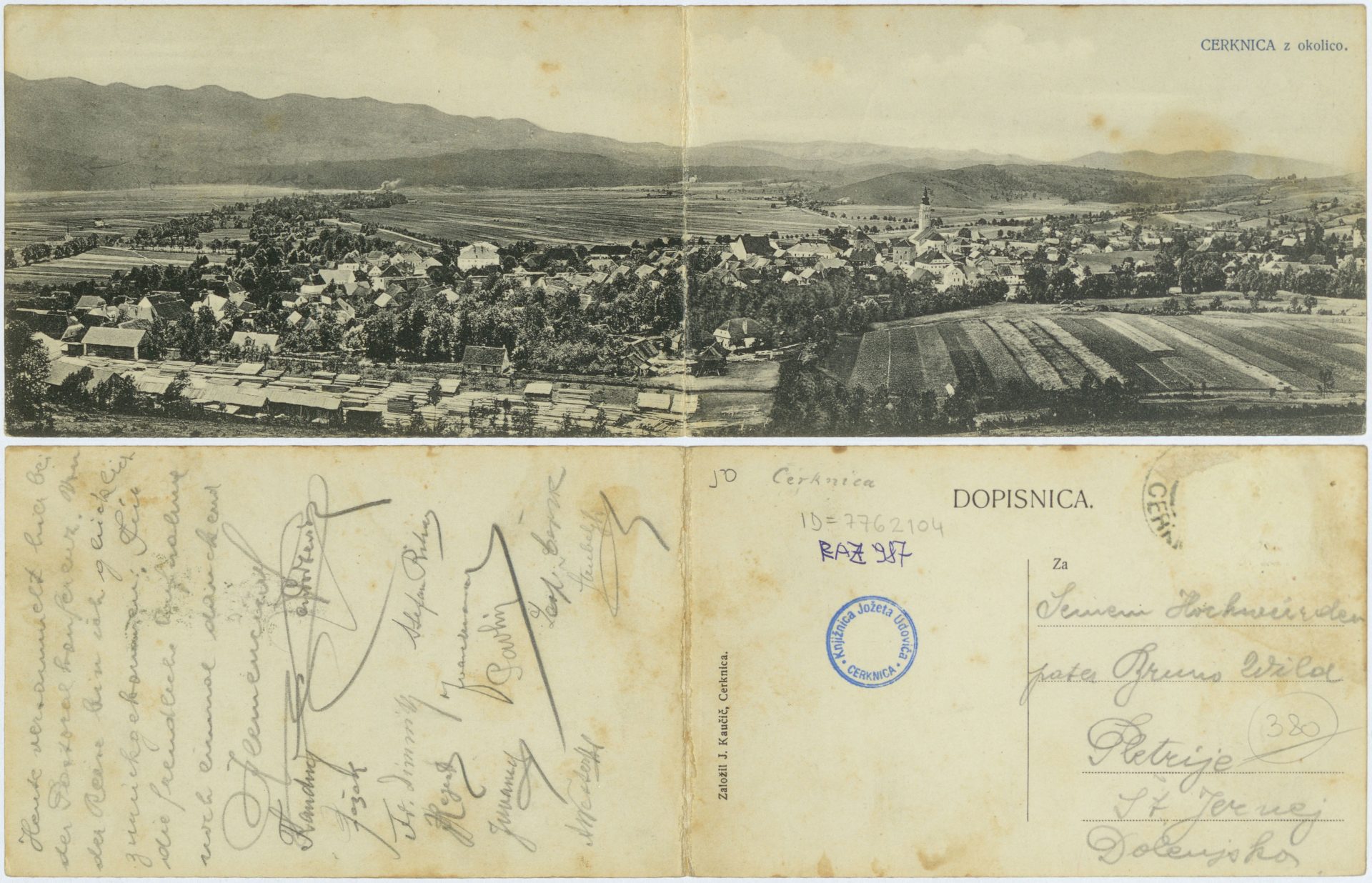 Cerknica 1916 0000 7762104 0987 - Cerknica