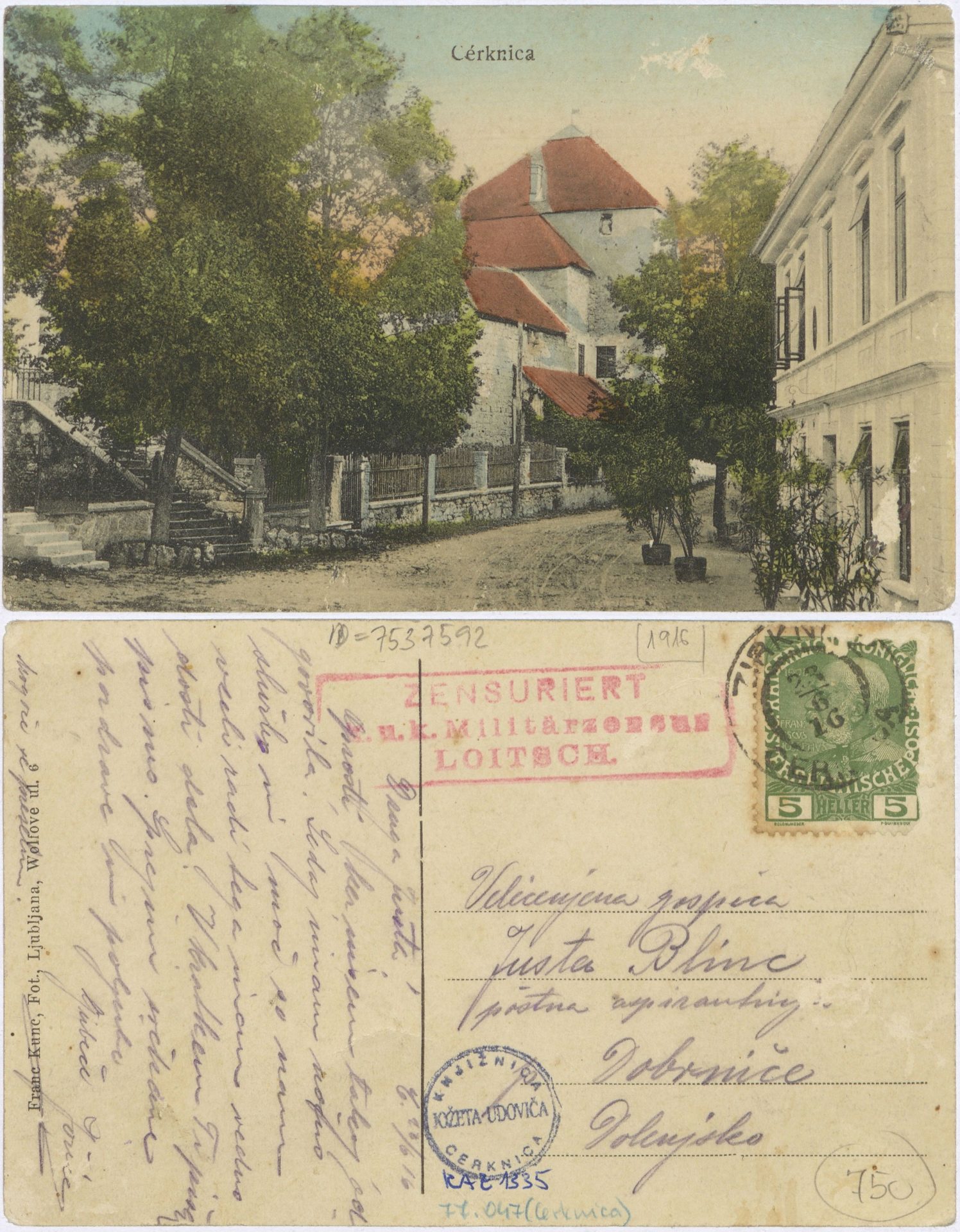 Cerknica 1916 0623 7537592 1335 - Cerknica