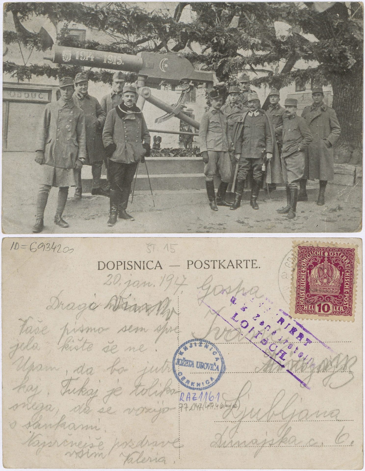Cerknica 1917 0120 6934200 1161 - Cerknica