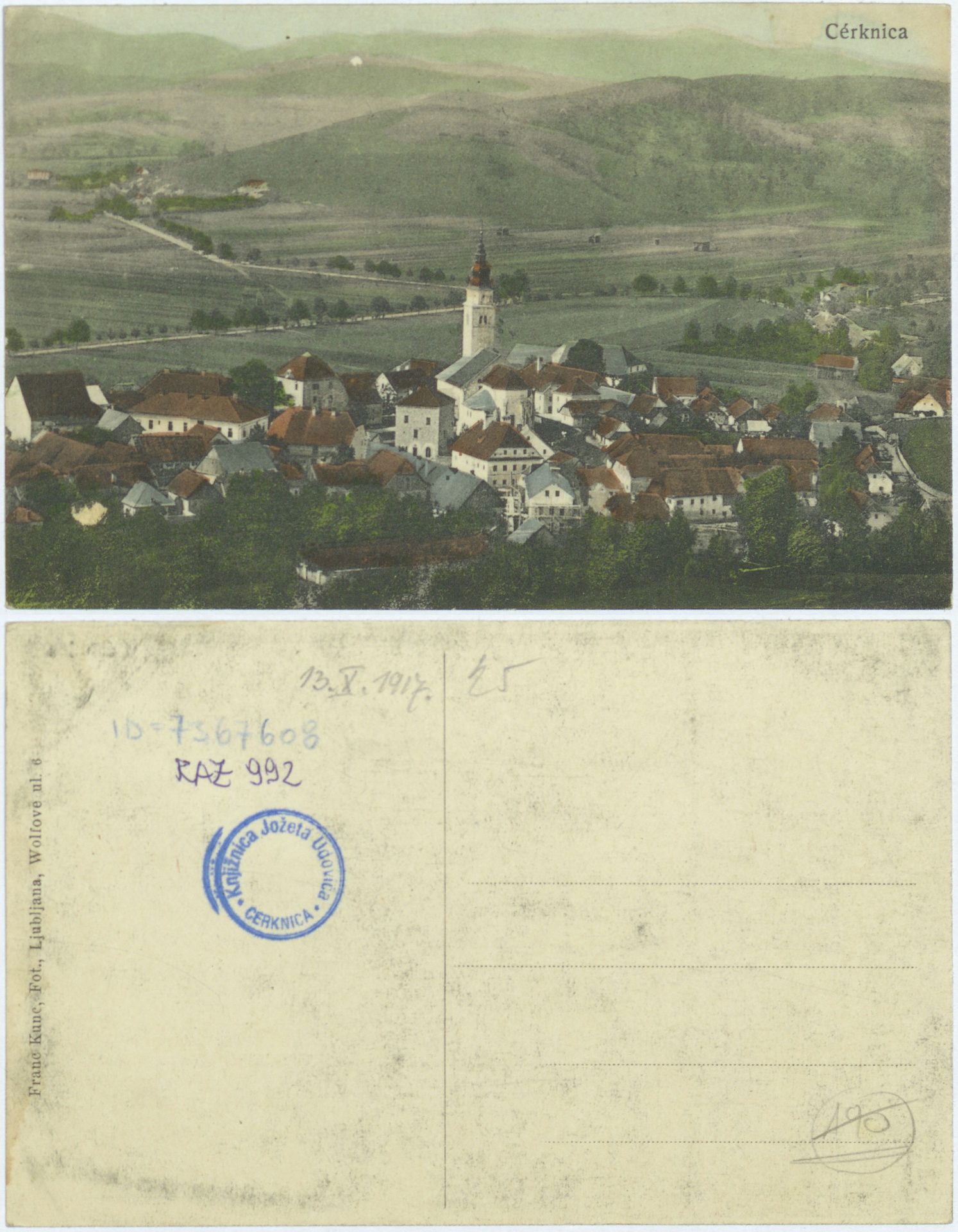 Cerknica 1917 1013 7367608 0992 - Cerknica