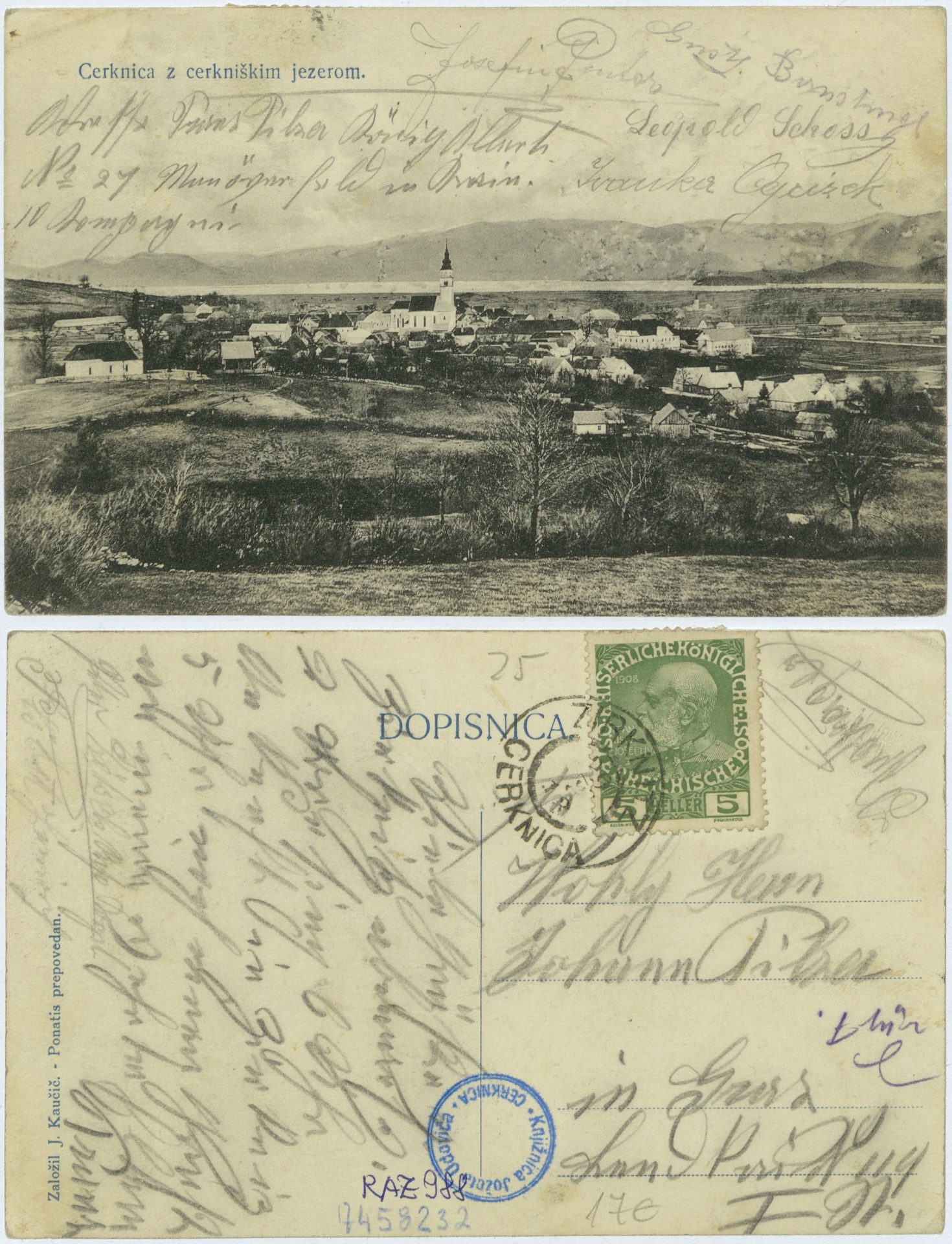 Cerknica 1918 0329 7458232 0988 - Cerknica